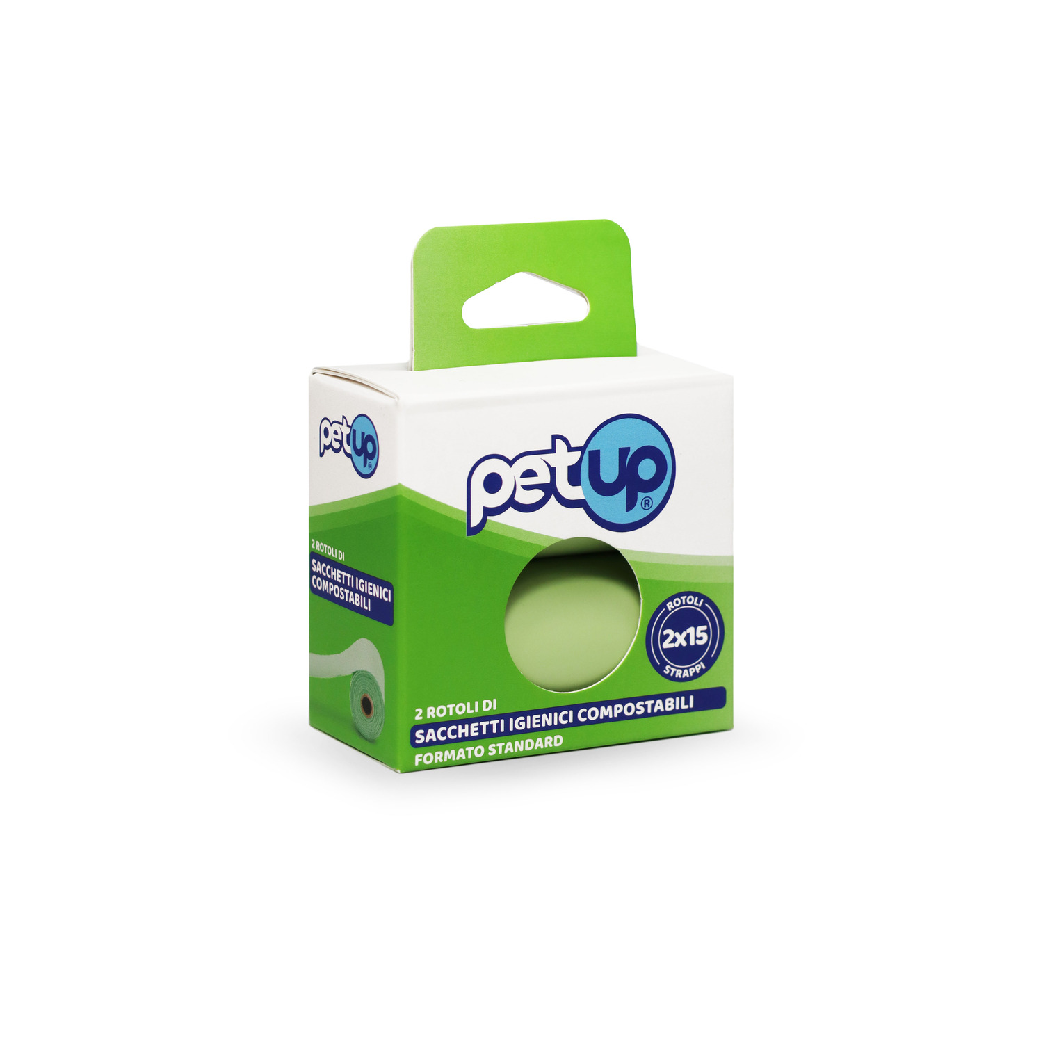 Petup Sacchetti igienici compostabili 2 rotoli