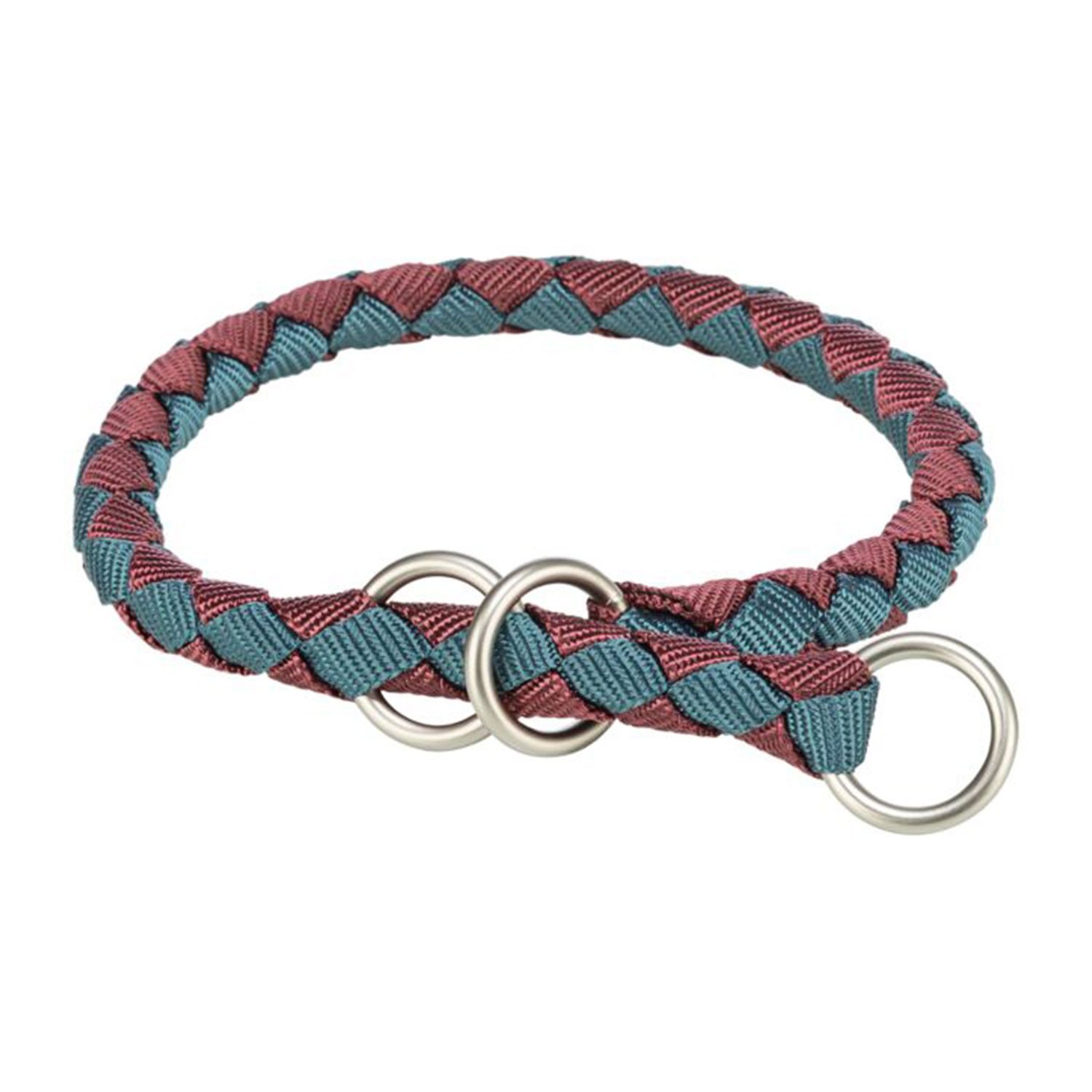 Trixie Cavo Collare Semistrangolo Bordò/Blu L-XL