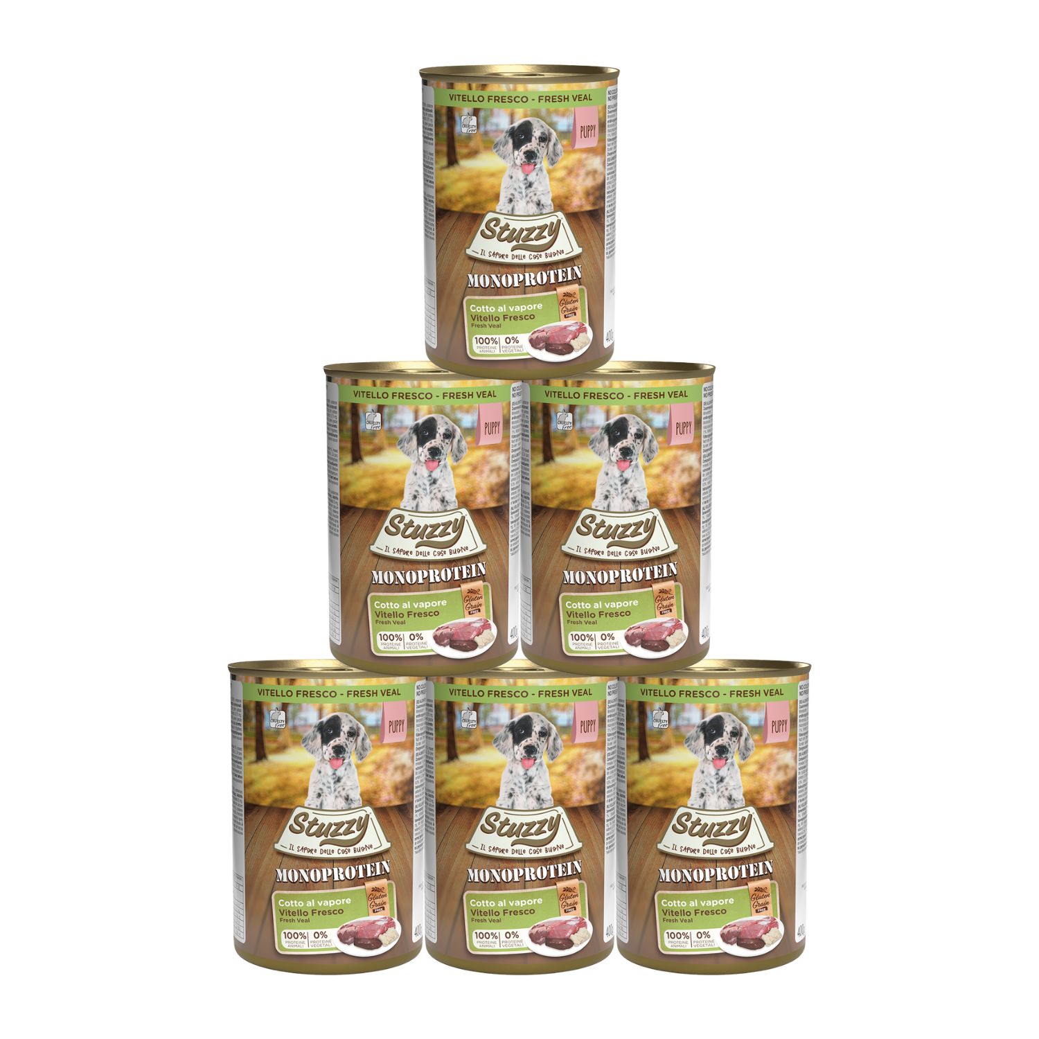Stuzzy Dog Puppy Monoprotein Vitello 400 gr