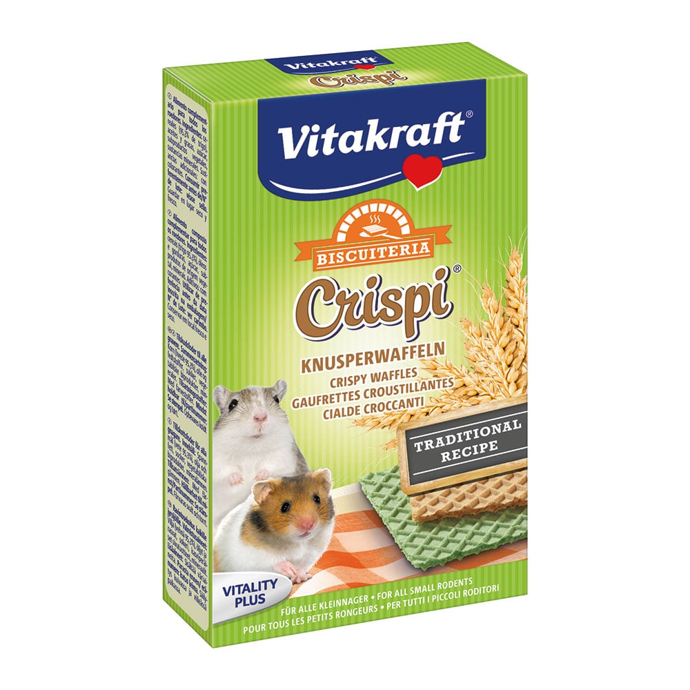 Vitakraft Crispi Waffer per criceti 15 gr