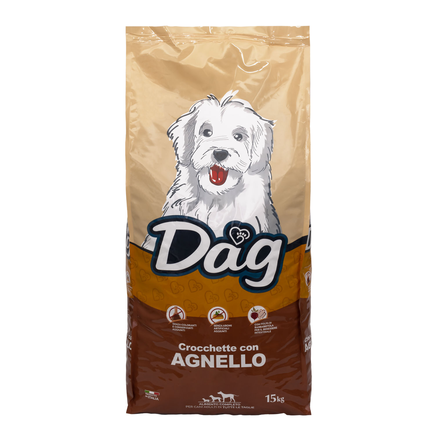 Dag Dog Adult All Breeds con Agnello 15 kg