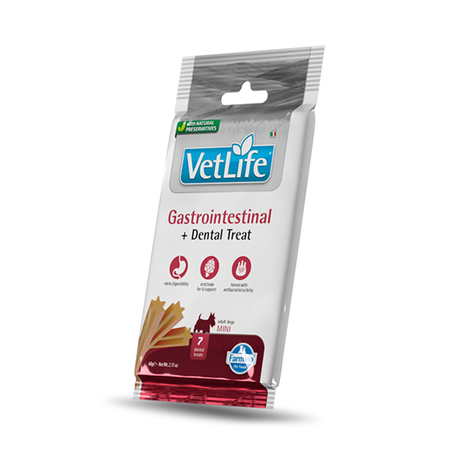 Farmina Vet Life Dental Treat Gastrointestinal Mini 60 gr