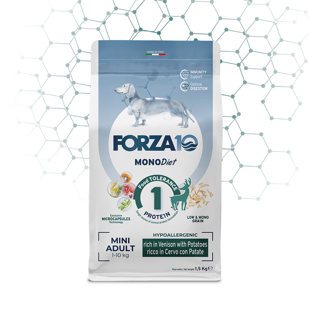 Forza10 Mono Diet Dog Mini Adult Cervo e patate 1.5 kg