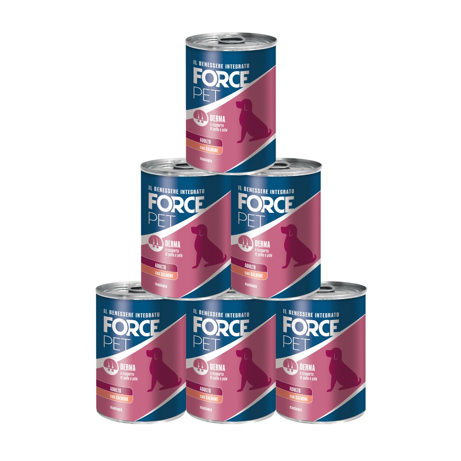 Forcepet Dog Adult Derma macinato con salmone 400gr img
