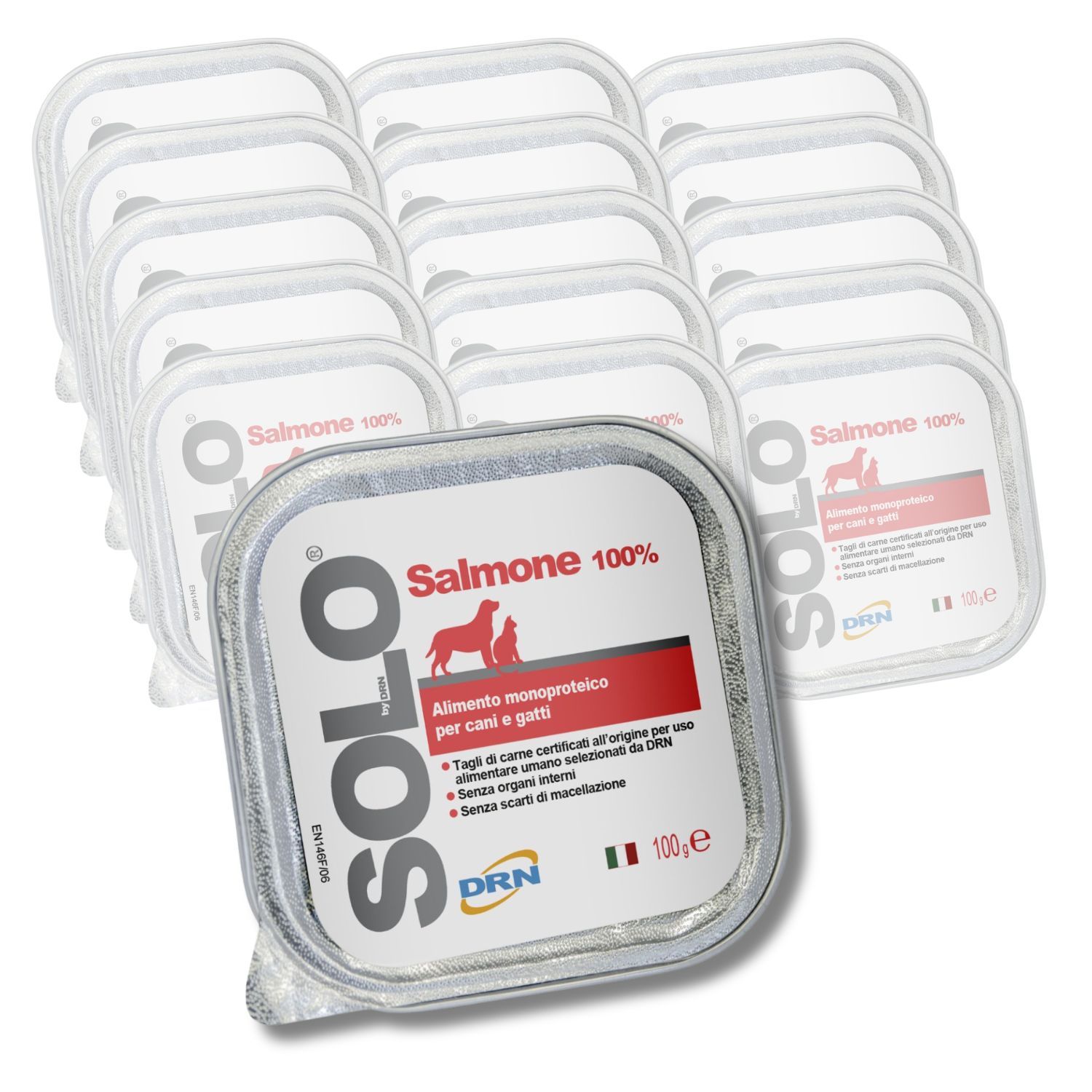 Drn Dog e Cat SOLO Salmone 100 gr