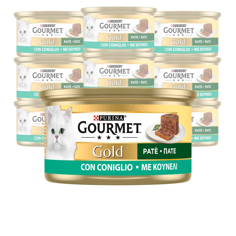 Gourmet Gold Cat Adult Patè con Coniglio 85 gr