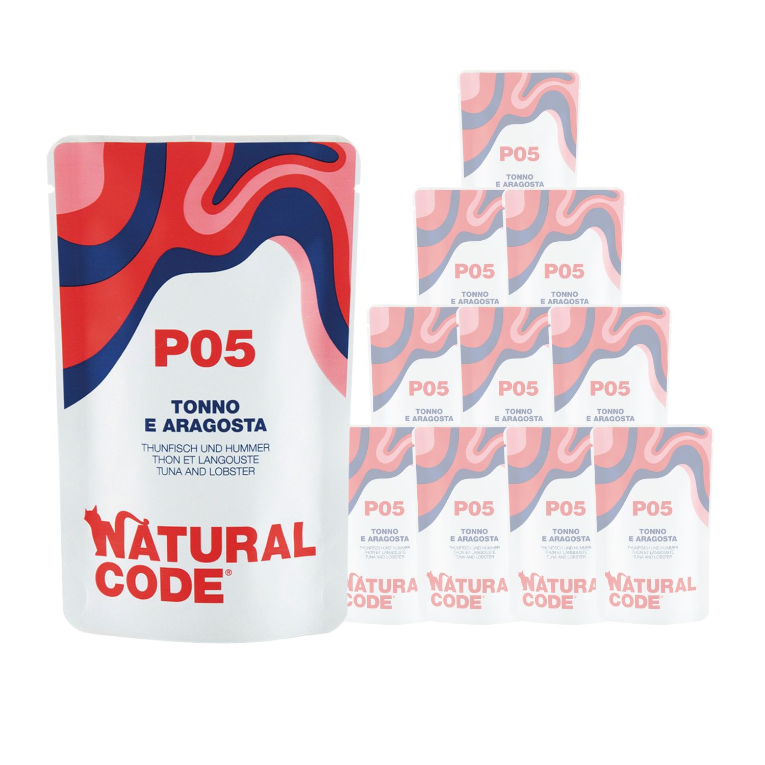 Natural Code Cat Tonno e Aragosta busta 70g