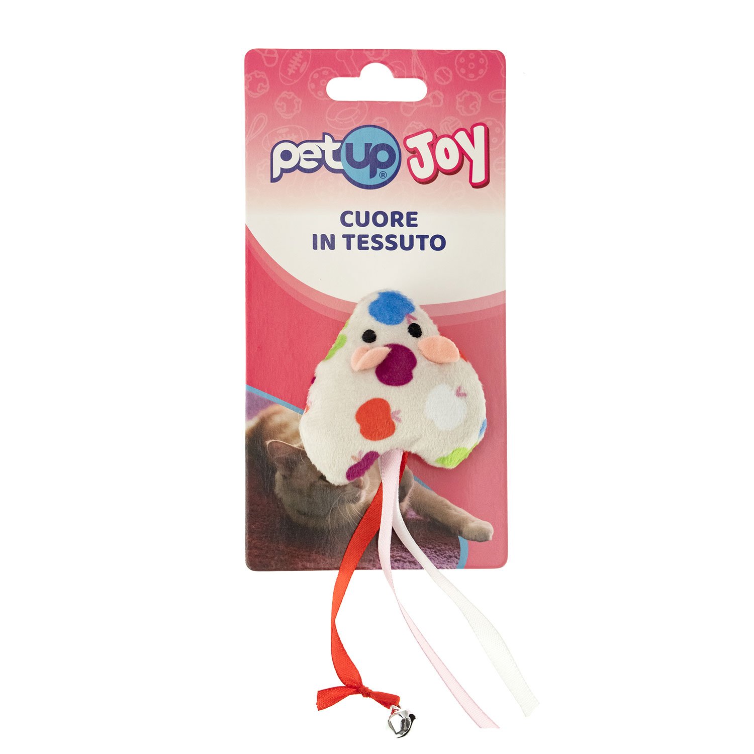 Petup Joy Cuore In Tessuto 5 cm