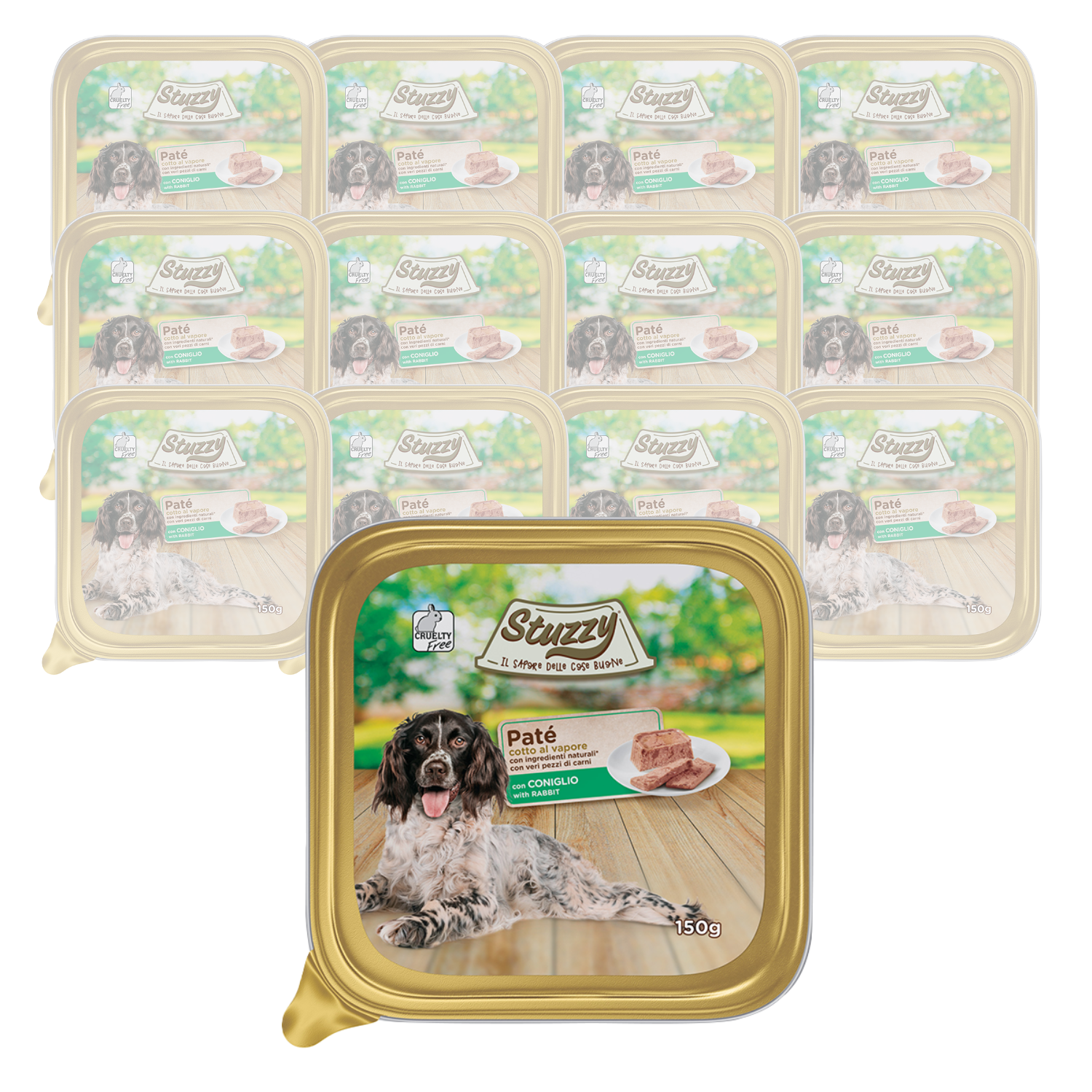 Stuzzy Dog Paté con Coniglio 150 gr img