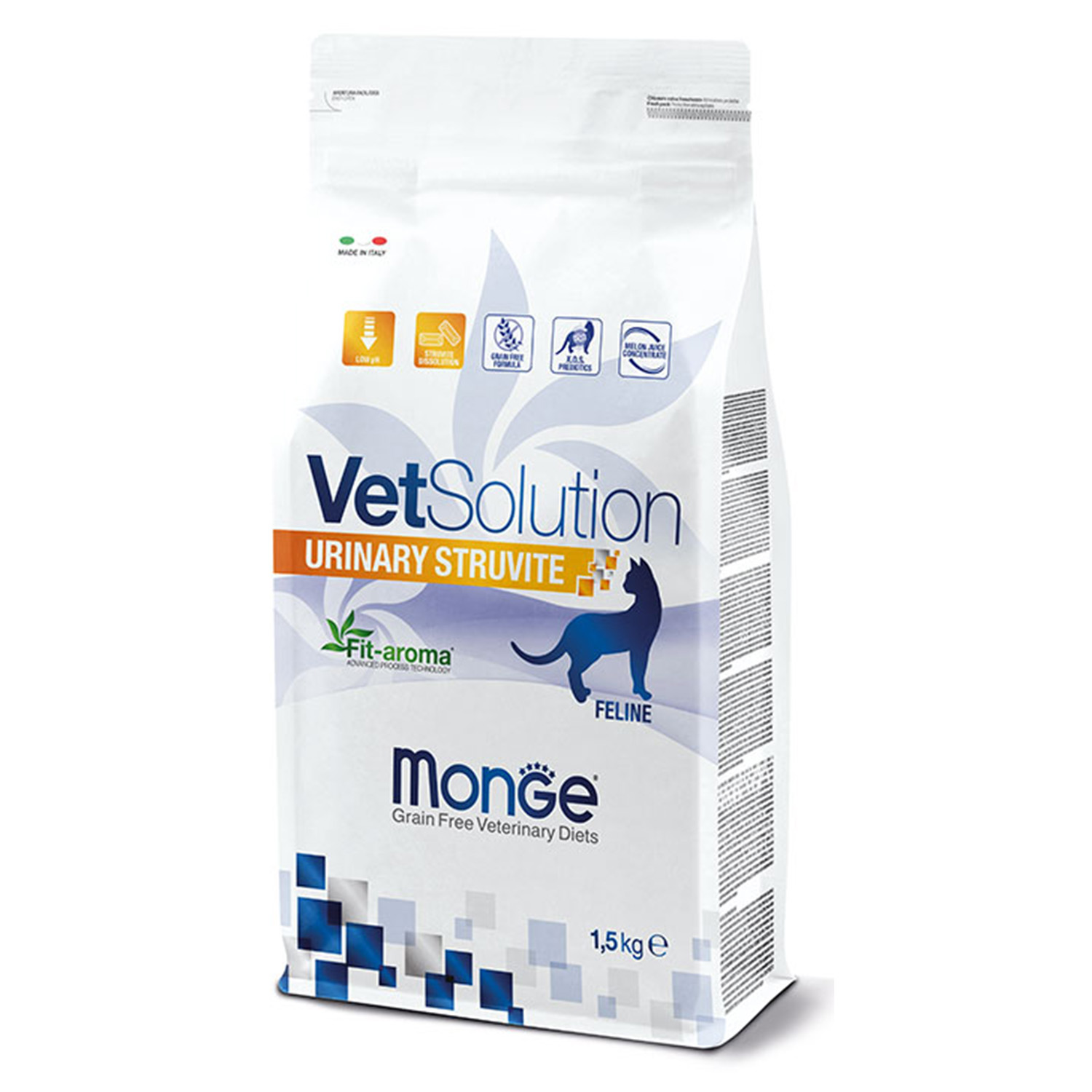Monge VetSolution Cat Urinary Struvite 1,5 kg