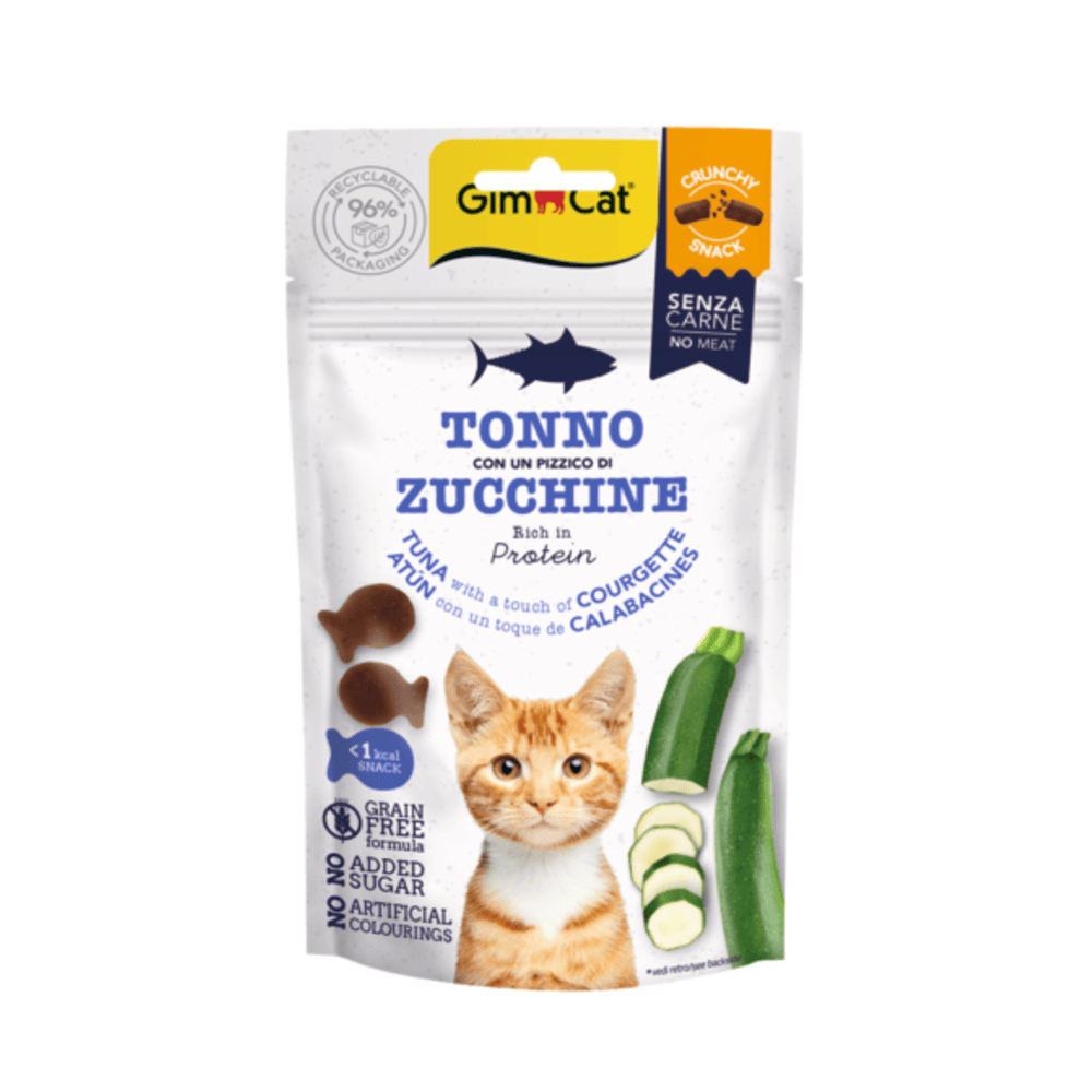 Gimcat Snack Tonno con Zucchine 50 g