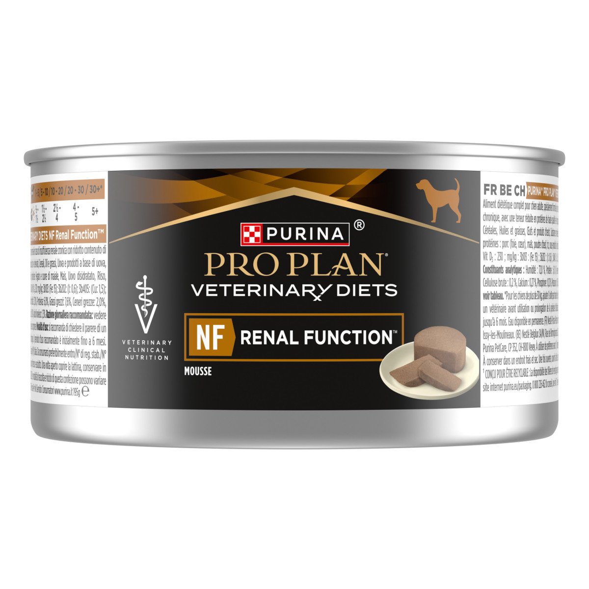 Purina Pro Plan Veterinary Diets Dog NF Renal Function Mousse 195 gr