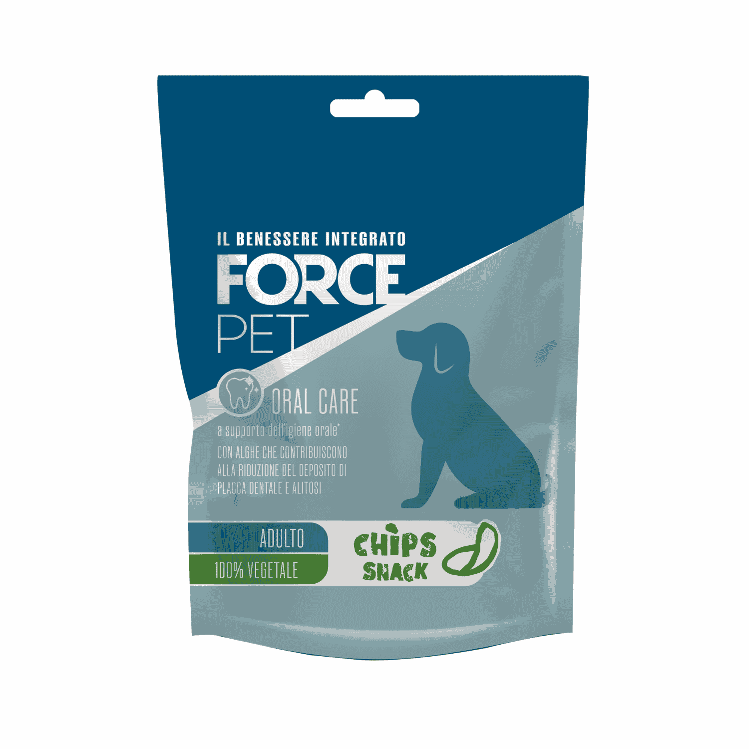 Forcepet Oral Care Cani Adulti Chips Snack 100% vegetale 85gr