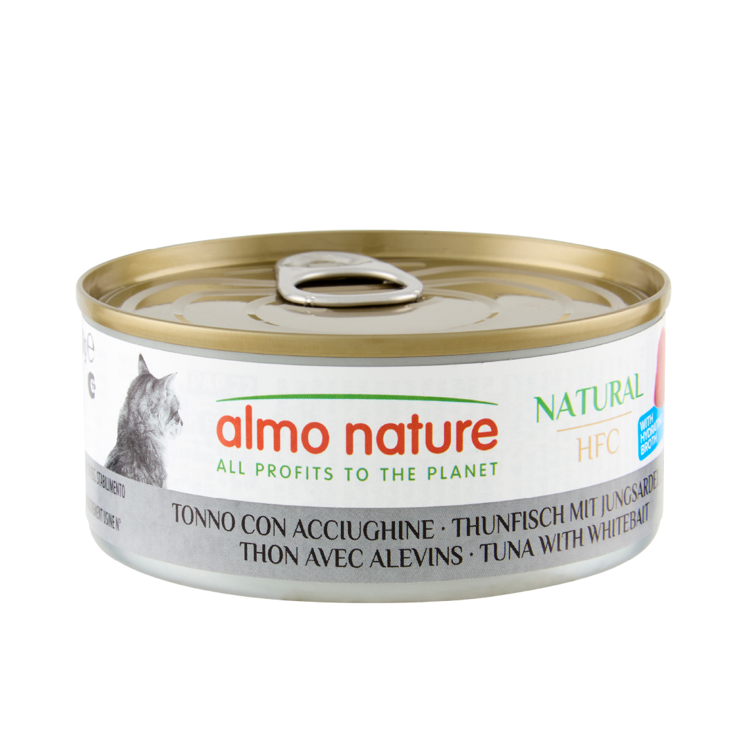 Almo Nature Cat HFC Natural Tonno e Acciughine 150g