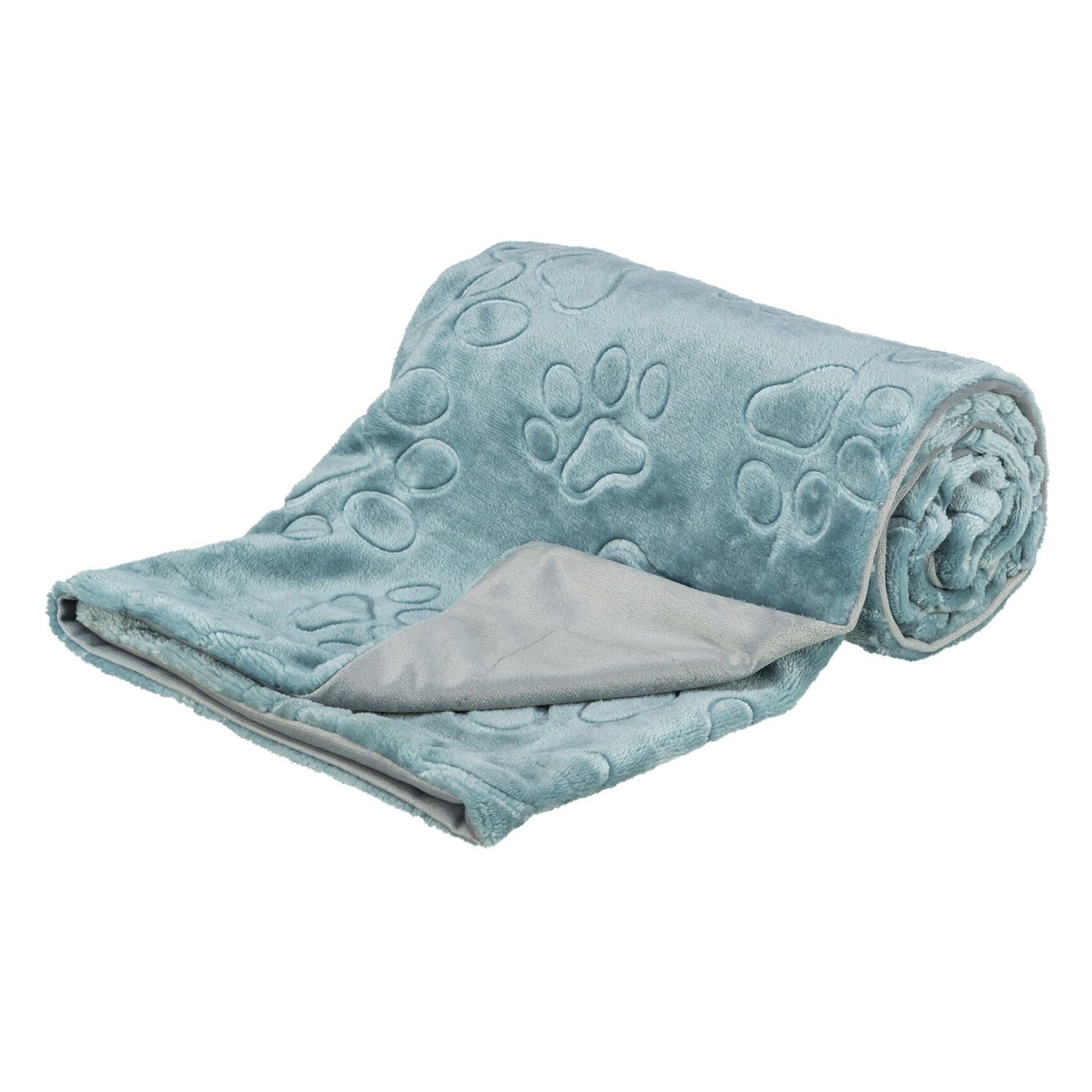 Trixie Coperta Barry Soft Edition Blu e grigio 70x50cm