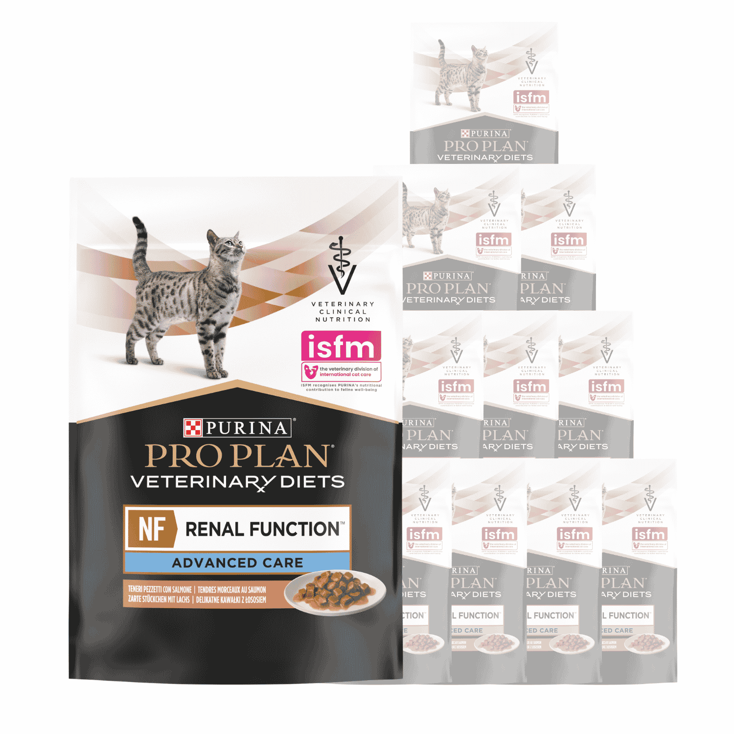 Purina Pro Plan Veterinary Diets Pro Plan Veterinary Diet Renal Advance Care Gatti Adulti Bocconcini in salsa con Salmone per Gatti Adulti 85gr