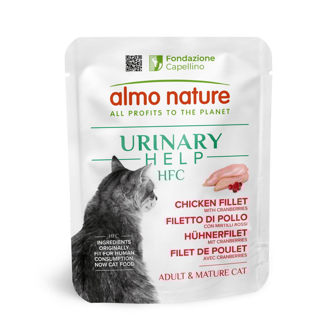 Almo HFC Urinary Help Filetto di Pollo con Mirtilli 50 g