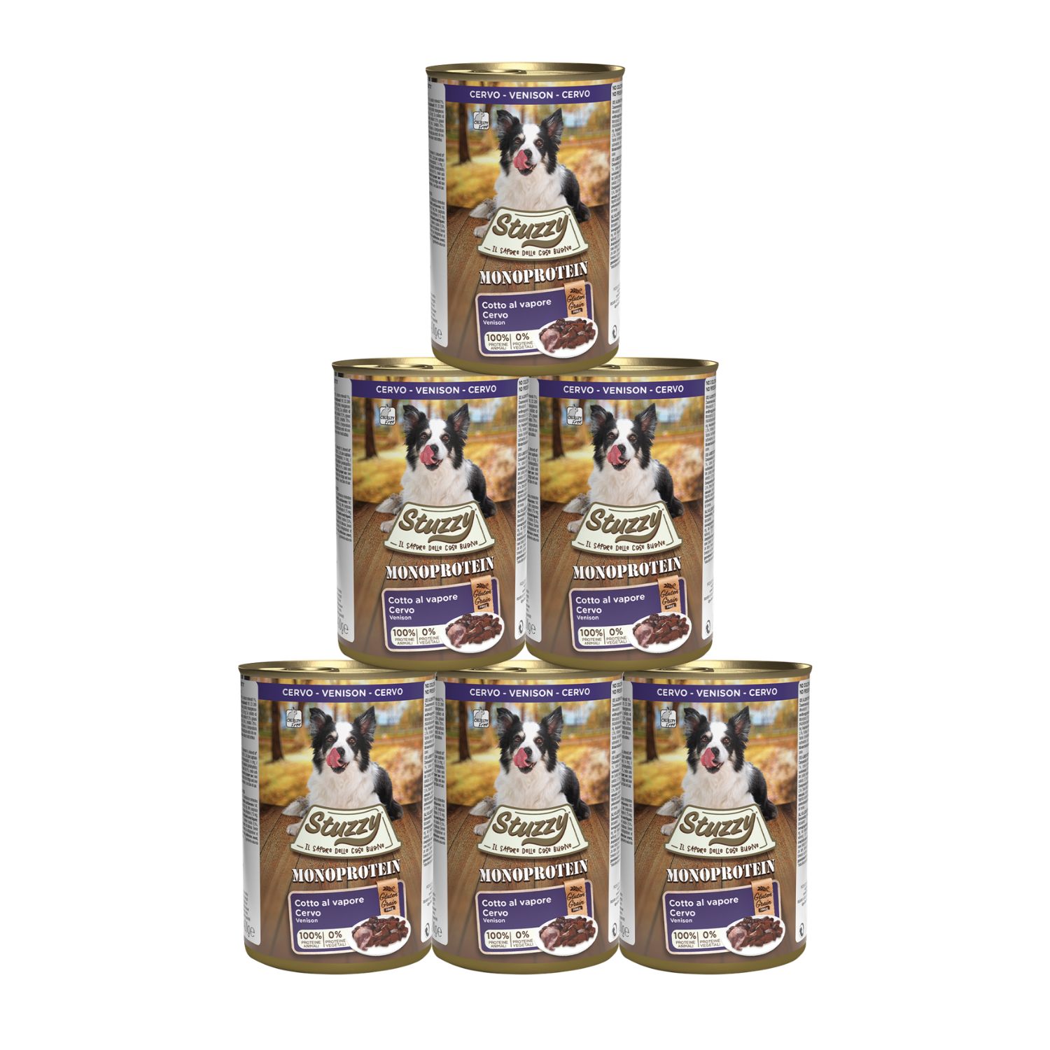 Stuzzy Dog Monoprotein Cervo 400 gr