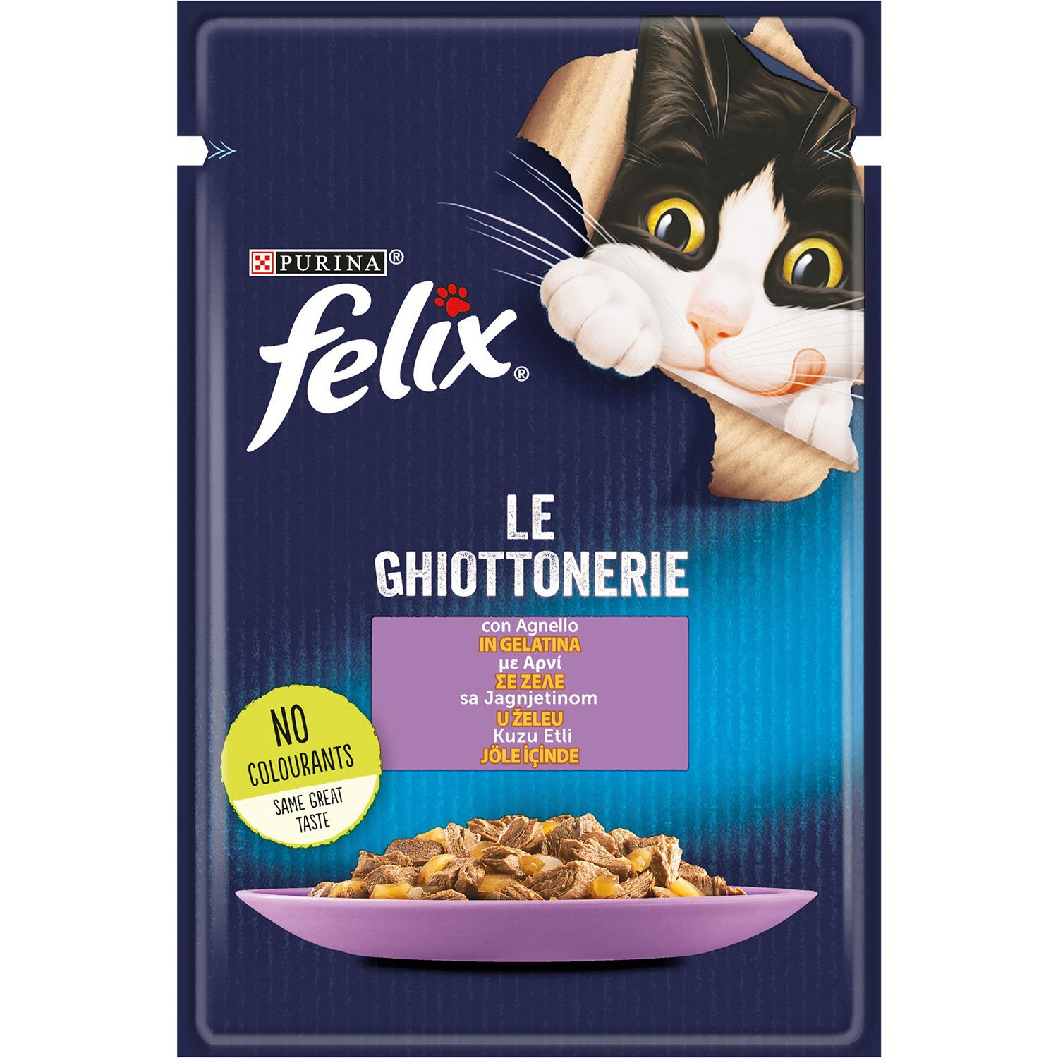 Felix Le Ghiottonerie Cat Adult con Agnello 85 gr