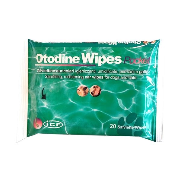 I.C.F. Otodine Wipes Pocket 20pz