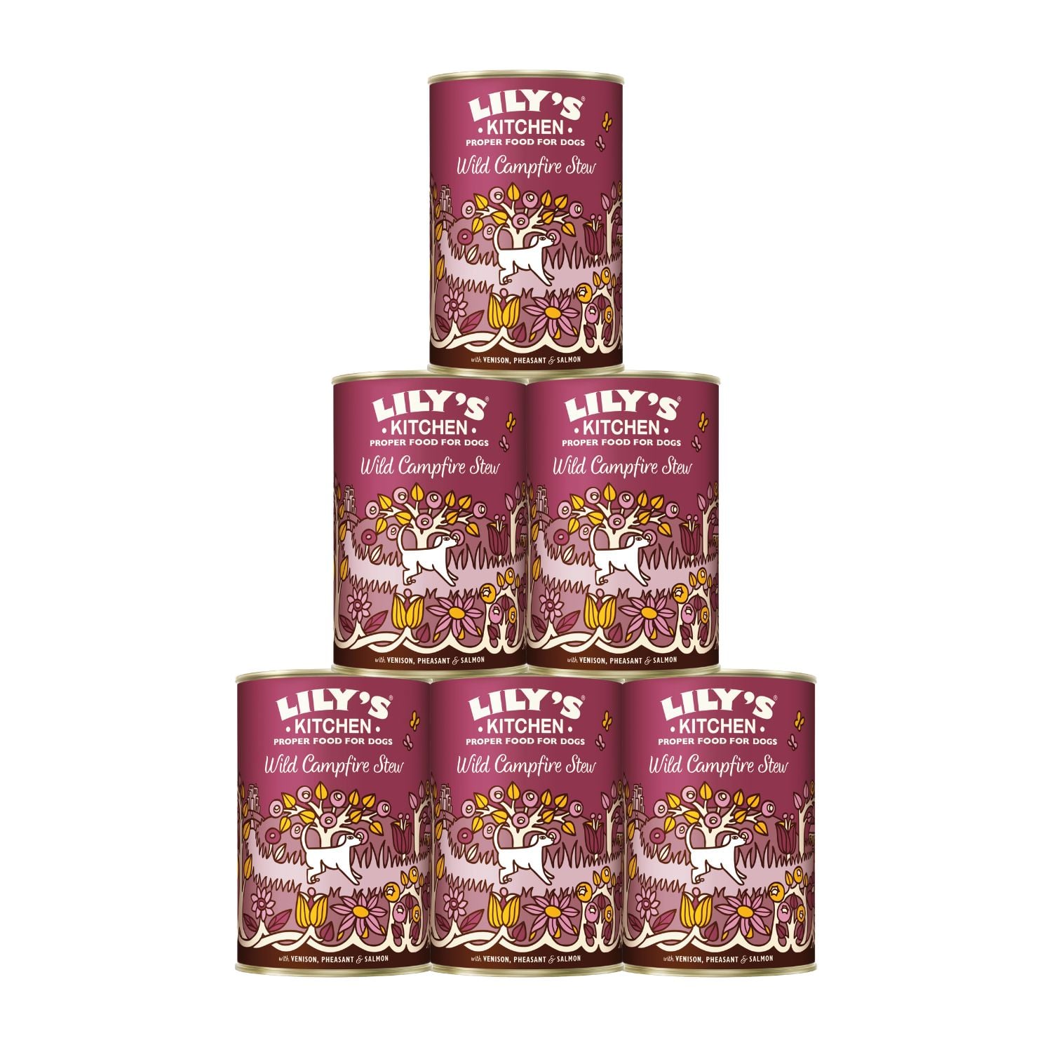 Lily's Kitchen Dog Adult Wild Campfire Stew,Spezzatino Selvatico 400 gr