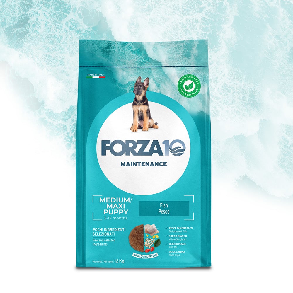 Forza10 Puppy Medium&Maxi Pesce 12 kg