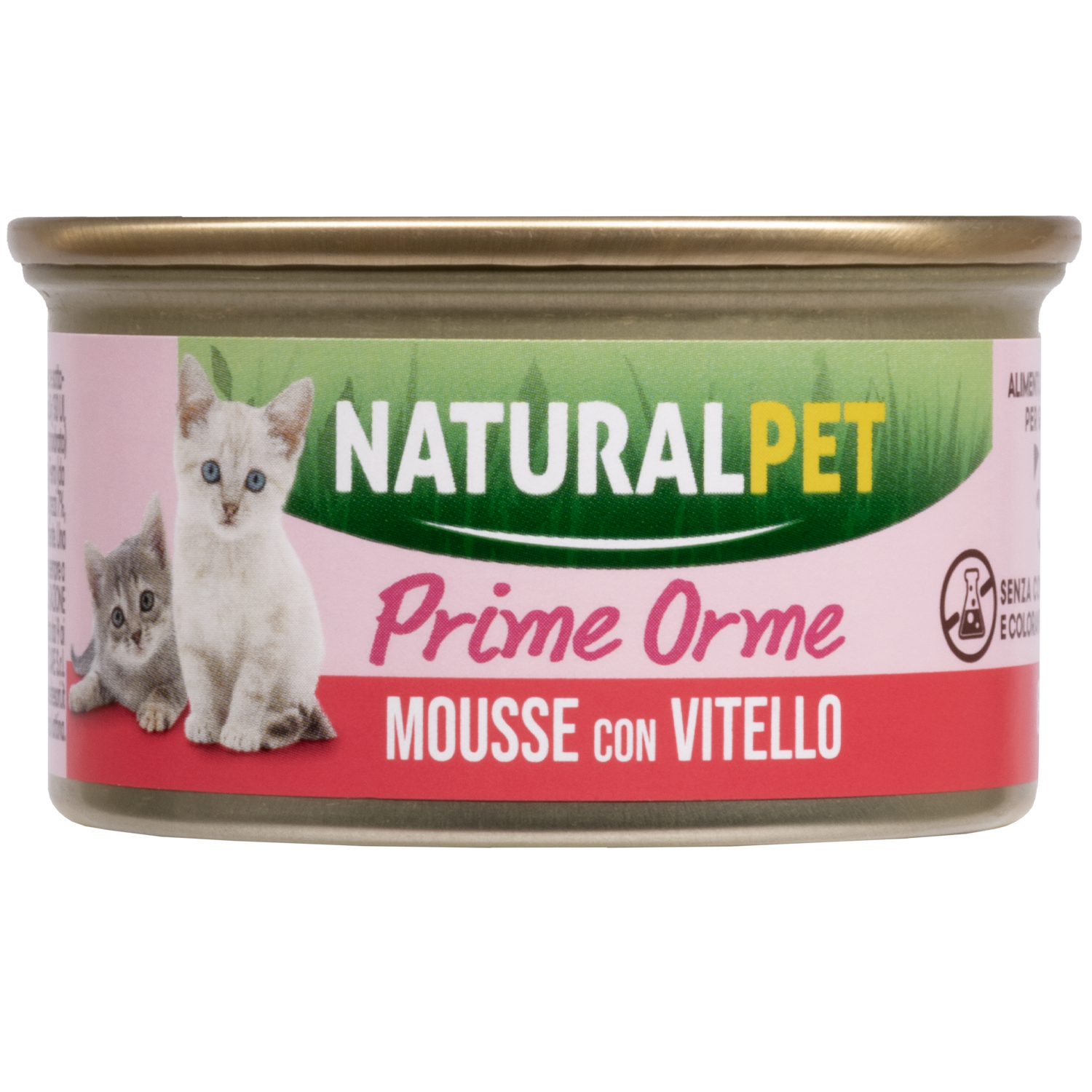 Naturalpet Prime Orme Kitten Mousse Vitello 85 g