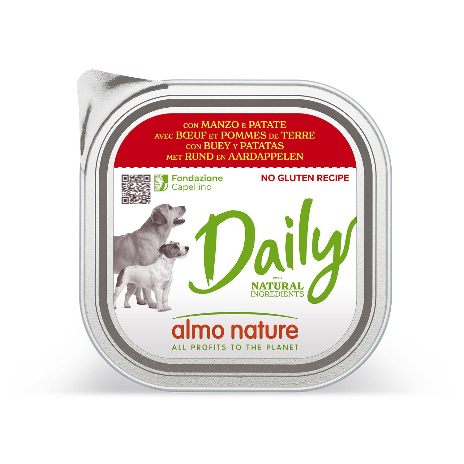 Almo Nature Daily Dog Adult Manzo 300g