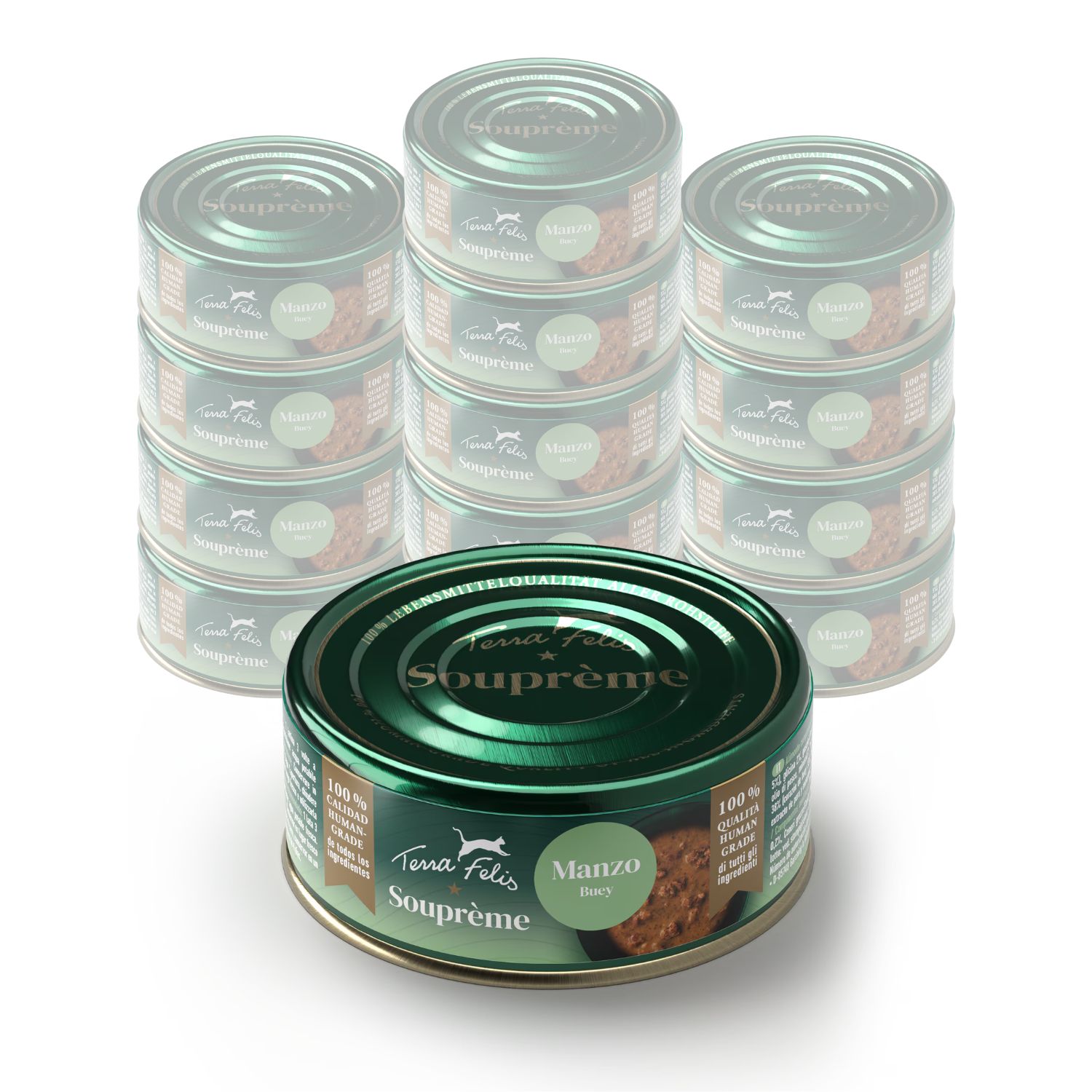 Terra Felis Cat Adult Souprème Manzo 85 gr img