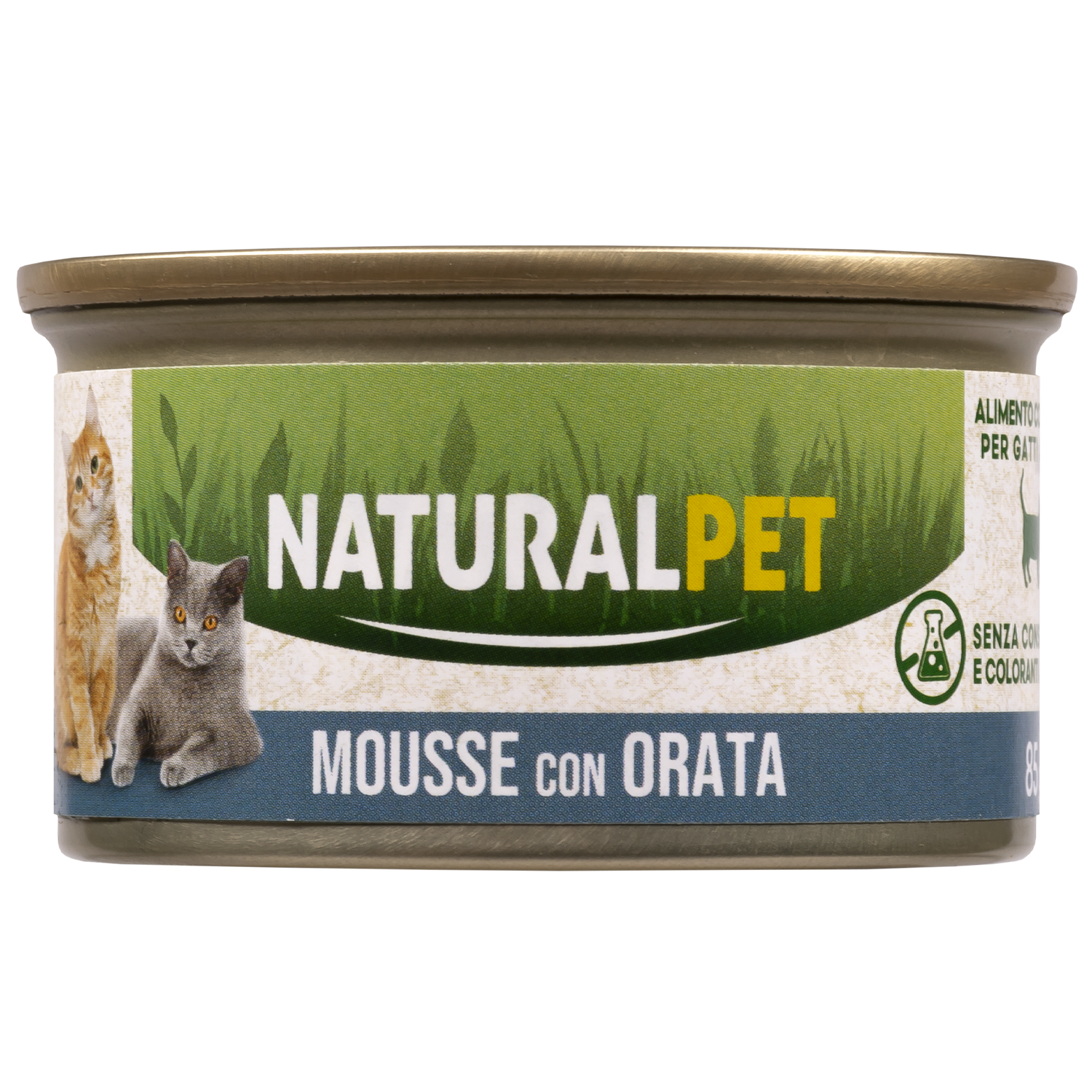 Naturalpet Cat Adult Mousse con Orata 85 gr