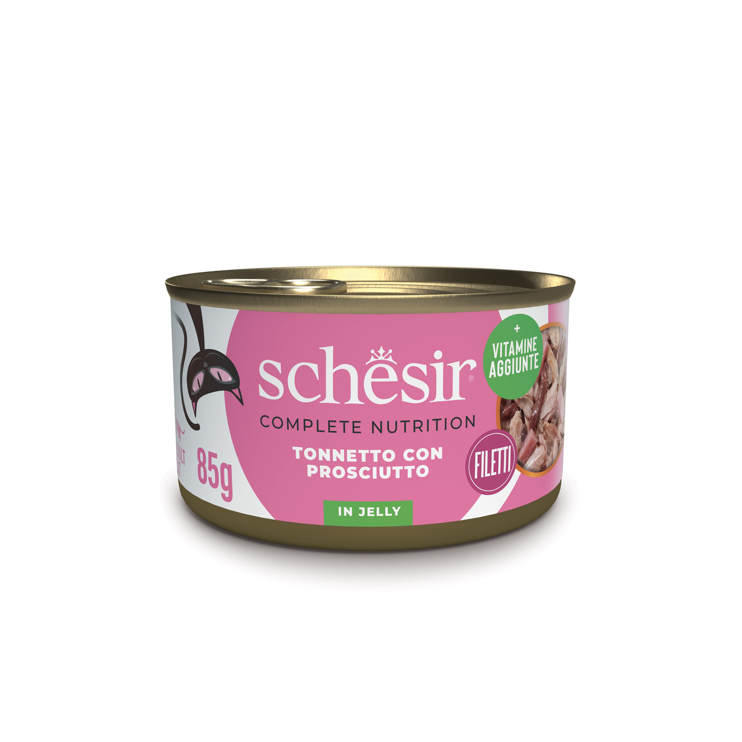 Schesir Cat Adult Tonnetto con prosciutto jelly 85g