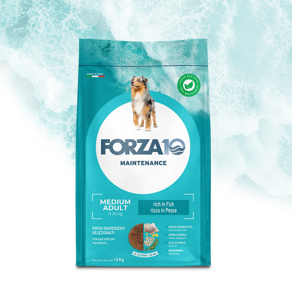 Forza10 Dog Adult Medium Pesce 12kg