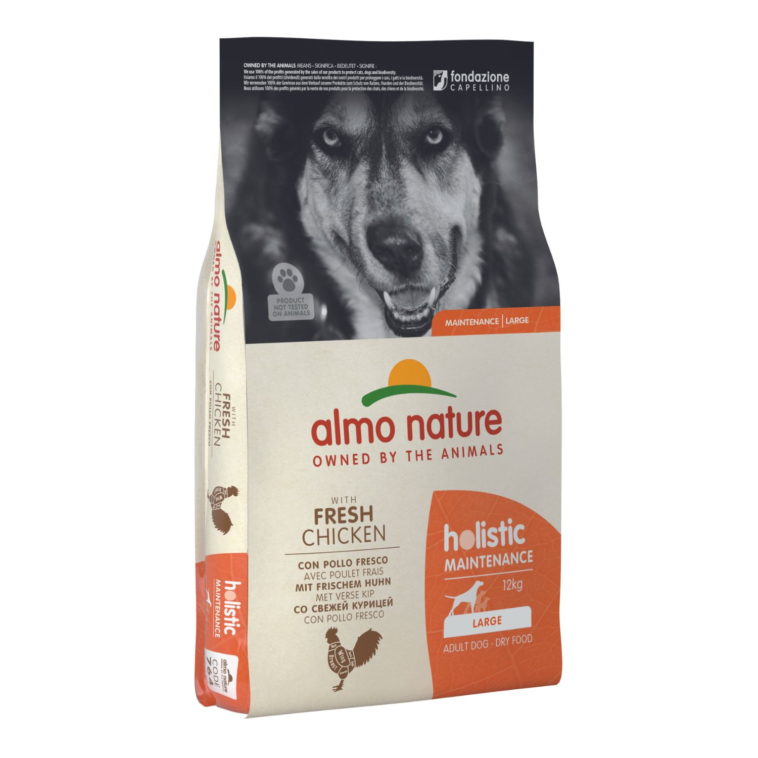 Almo Nature Holistic Dog Adult L con Pollo 12 kg