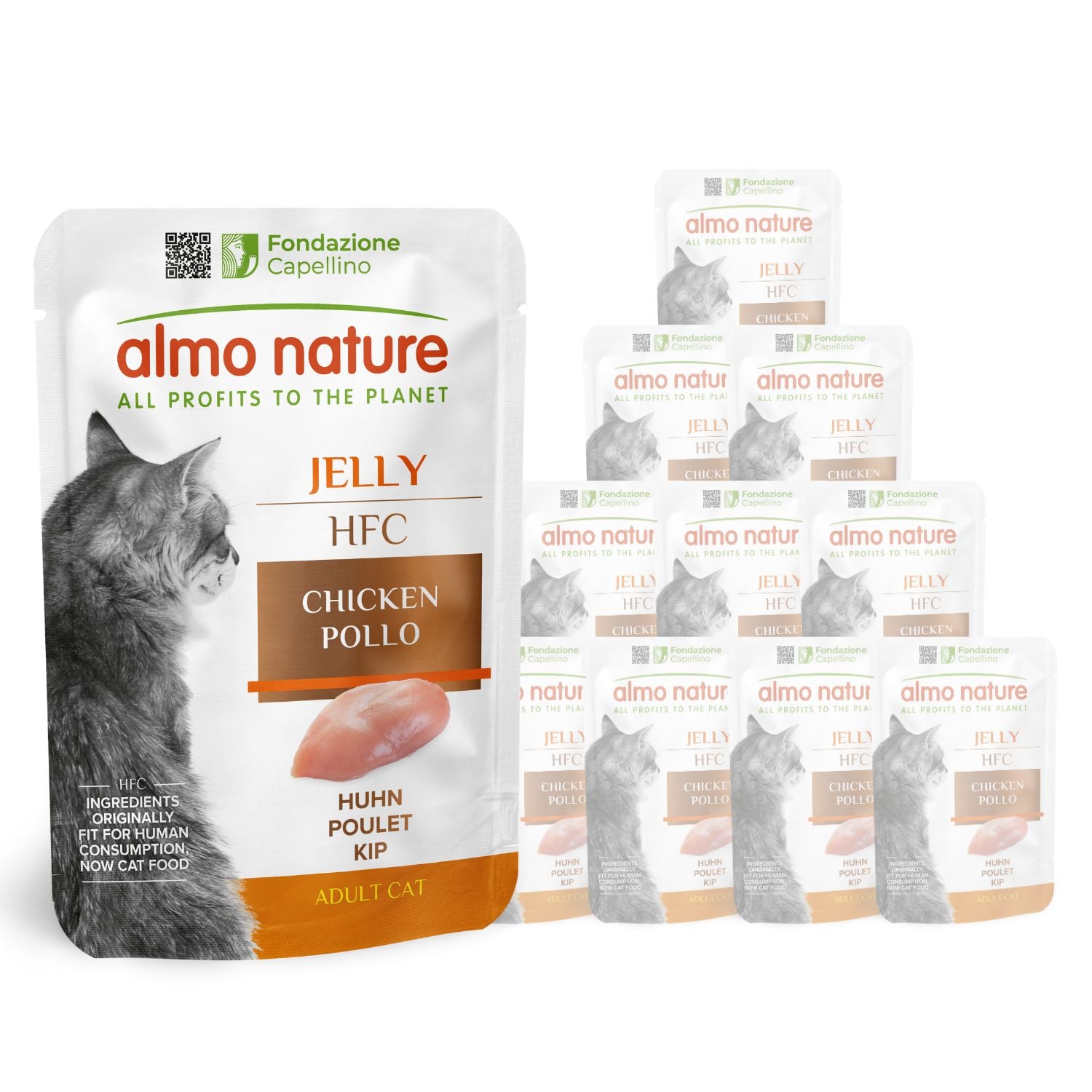 Almo Nature HFC Jelly Cat Adult Pollo 55 gr
