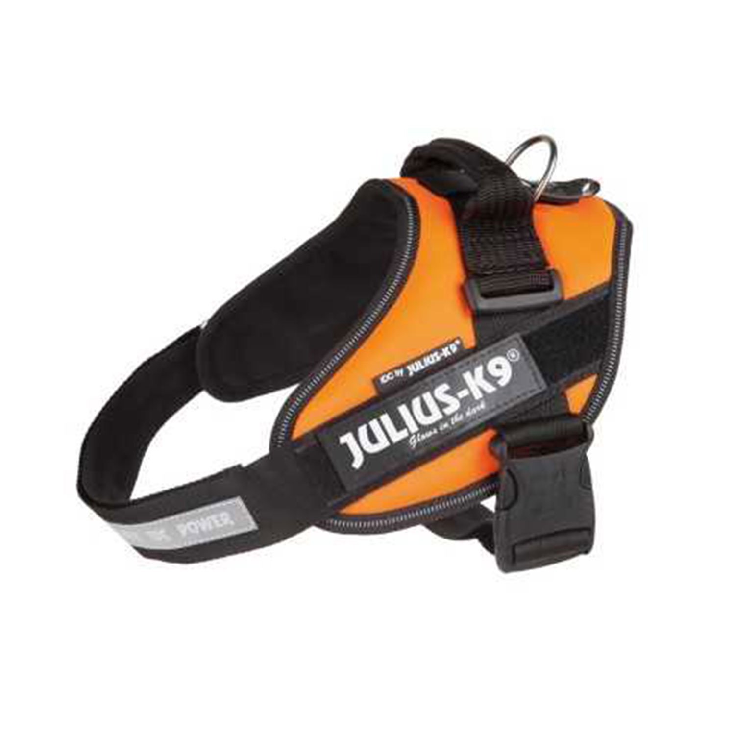 Julius-K9 Pettorina per cani Mini IDC Powerharness Tg.XS Arancione fluo