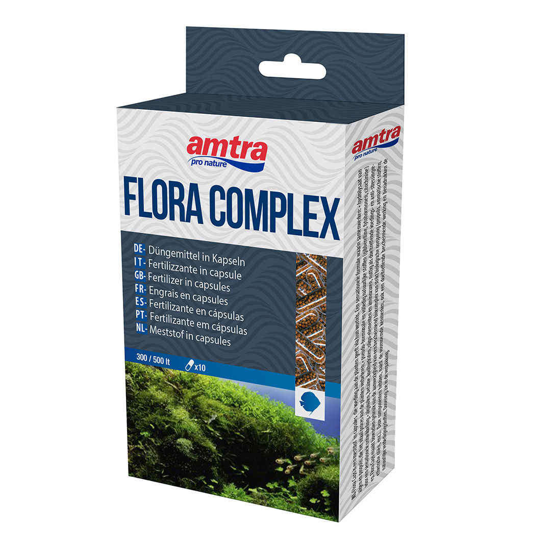 Amtra Flora Complex Fertlizzare per Acquario in Capsule