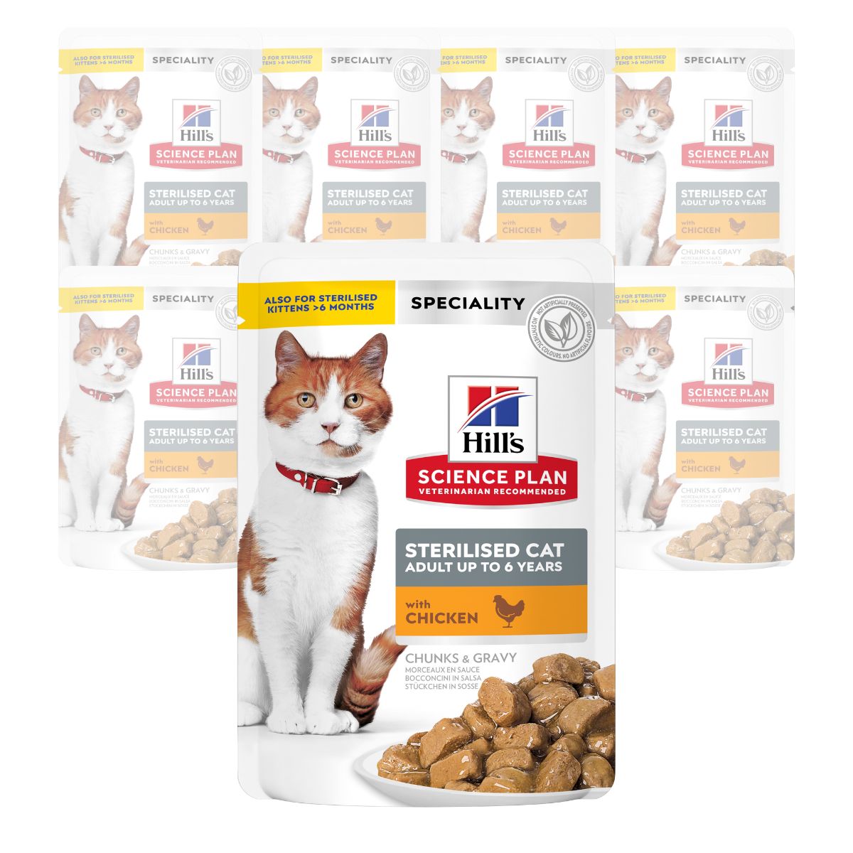 Hill's Science Plan Cat Adult Sterilised con Pollo 85 gr img