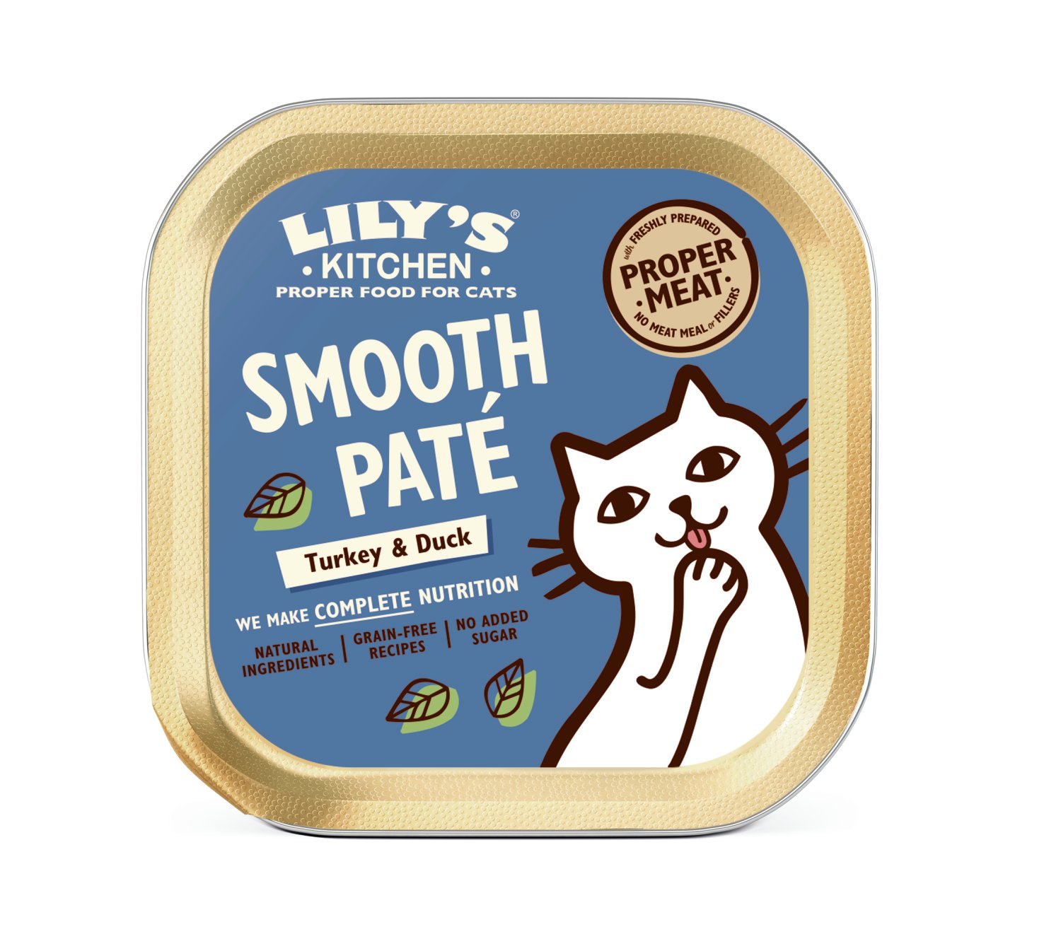 Lily's Kitchen Cat Smooth Paté, Tacchino e Anatra 85 gr