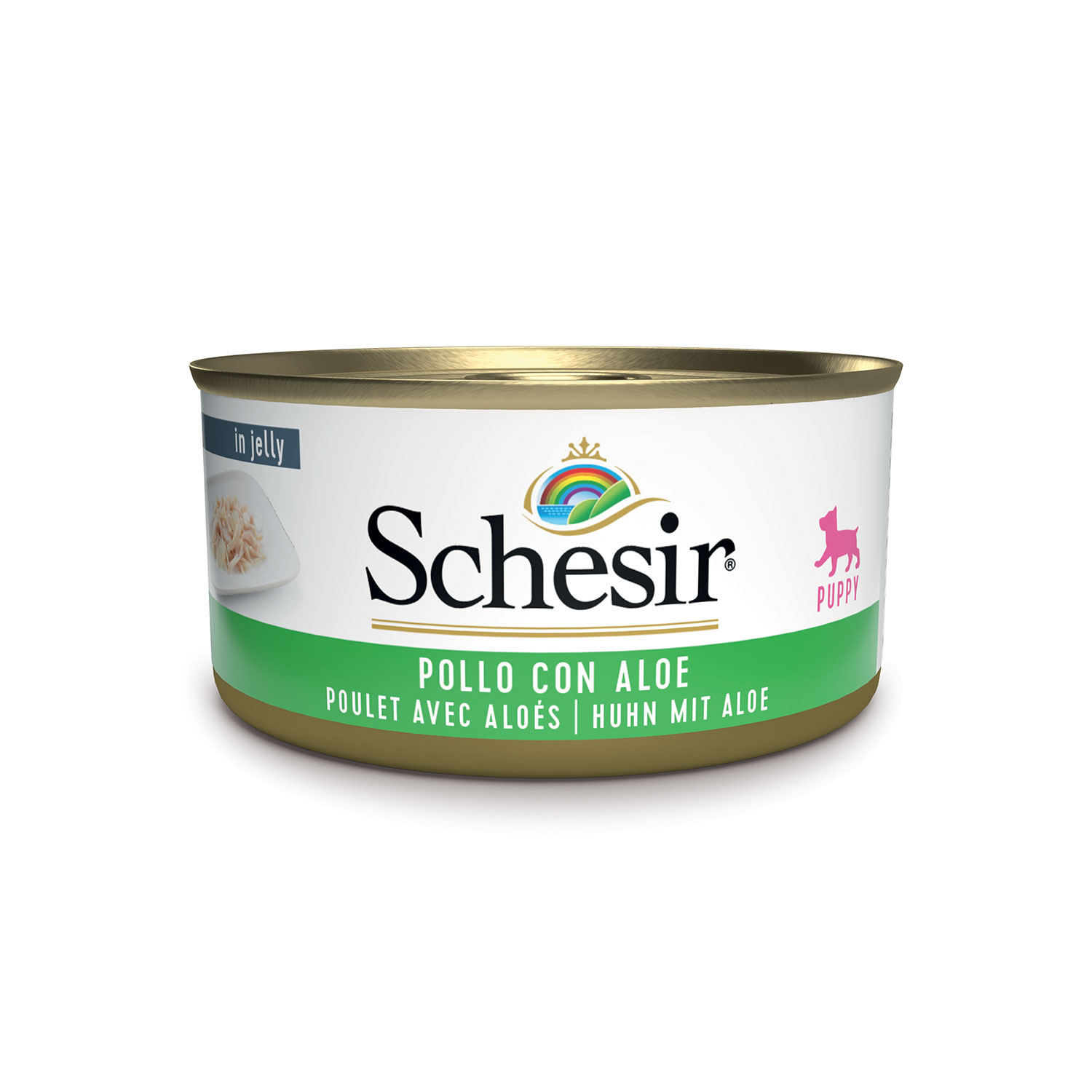 Schesir Dog Puppy Pollo con Aloe 150 gr
