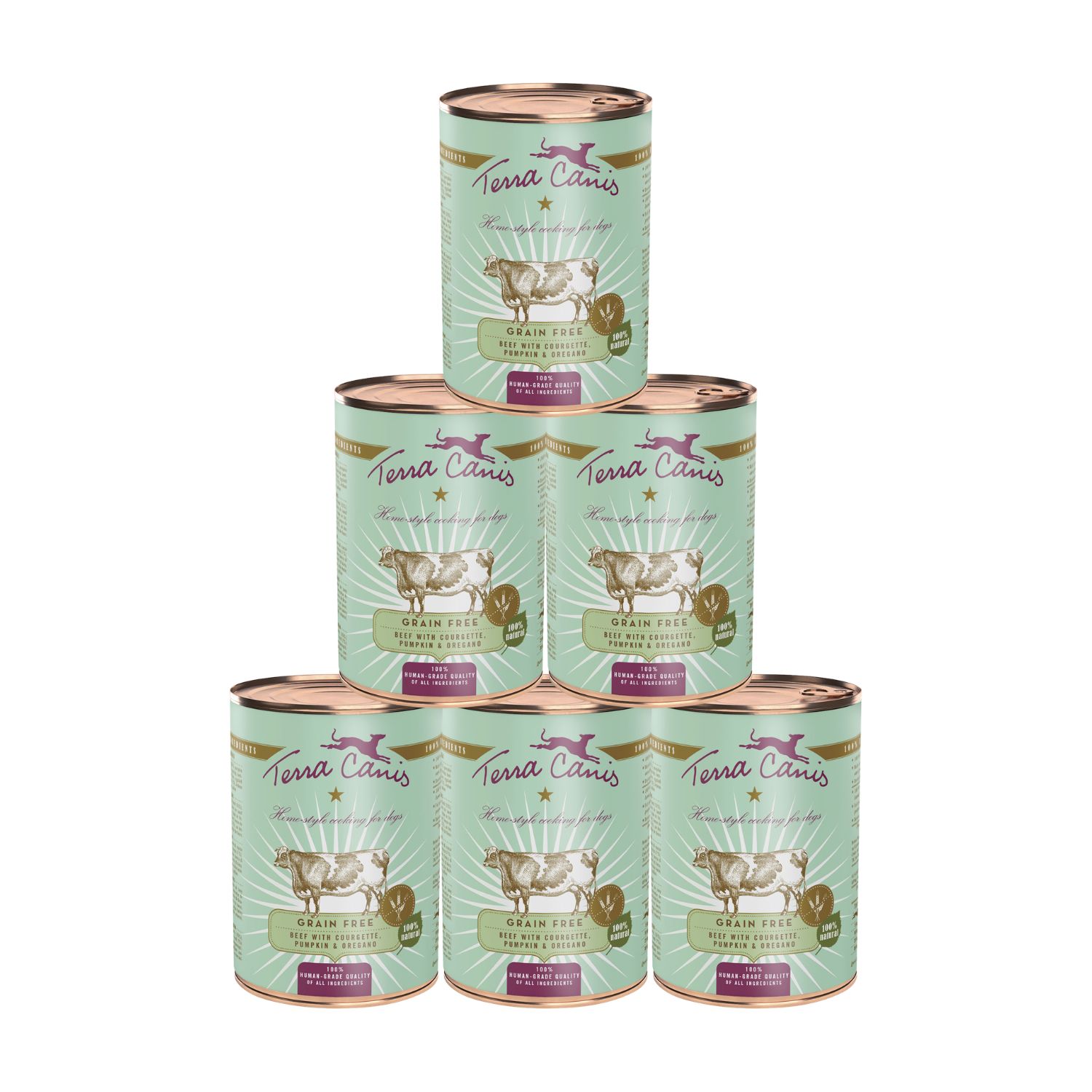 Terra Canis Dog Grain Free Manzo con Zucchino, Zucca e Origano 400 gr img