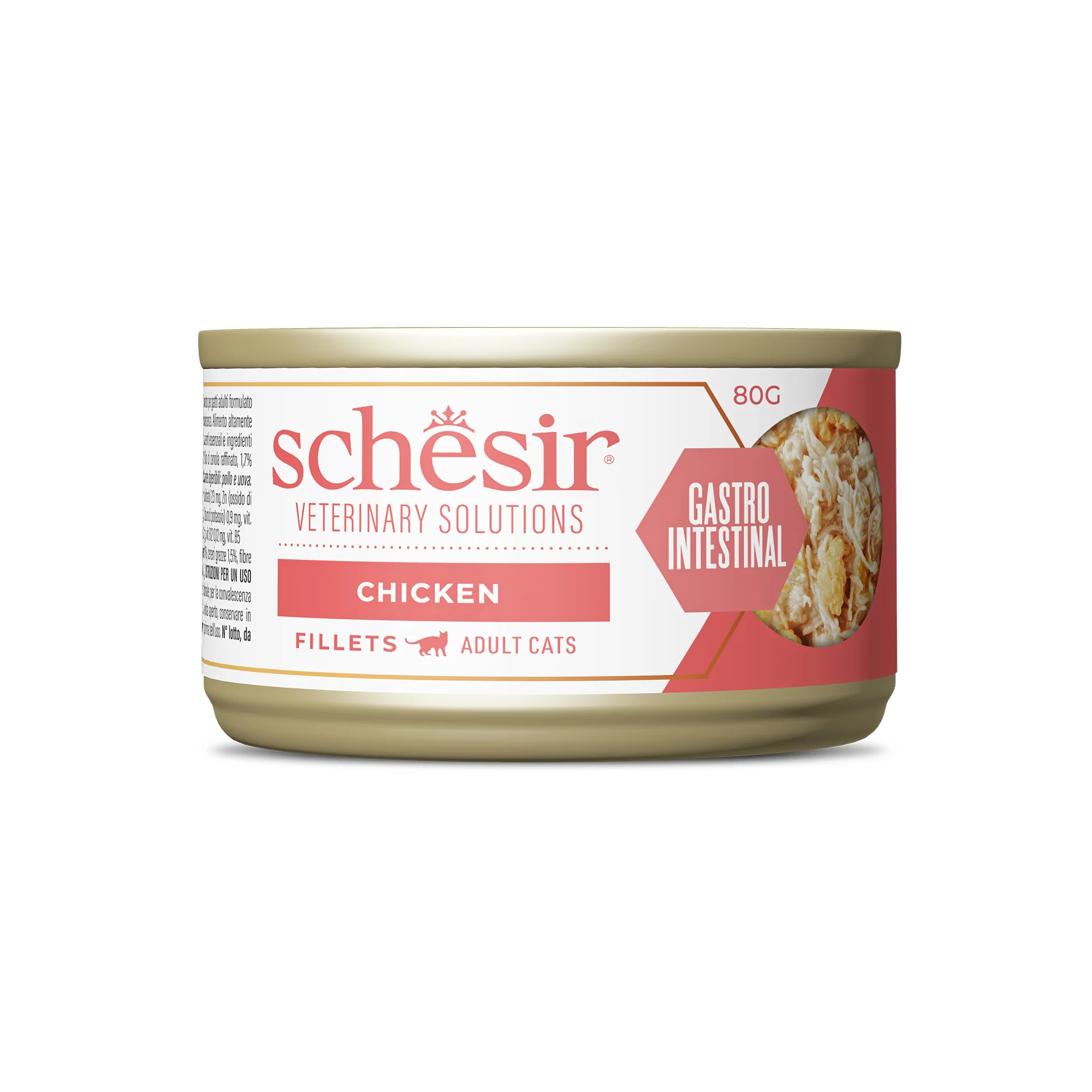 Schesir Veterinary Solution Gastrointestinal Filetti al pollo 80gr