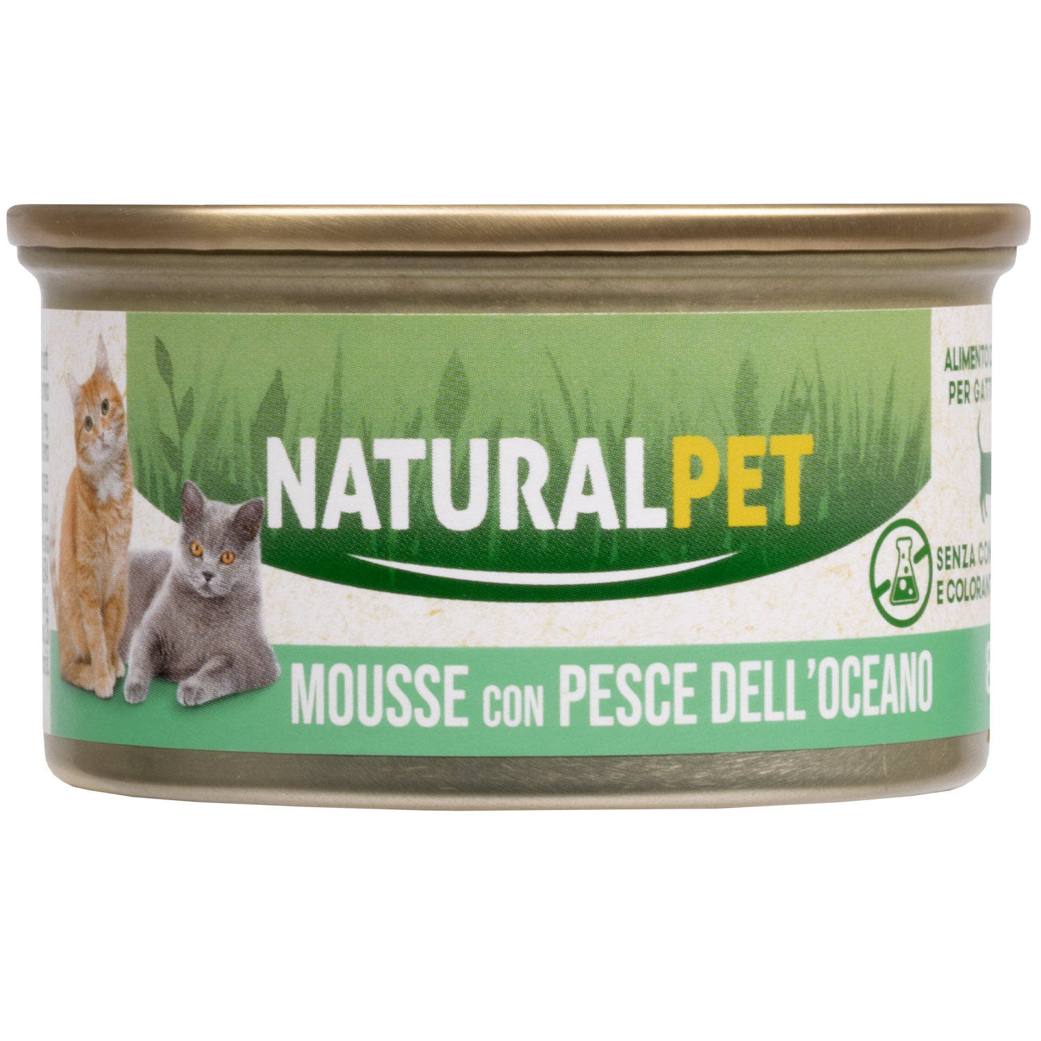 Naturalpet Cat Adult Mousse Pesce 85gr