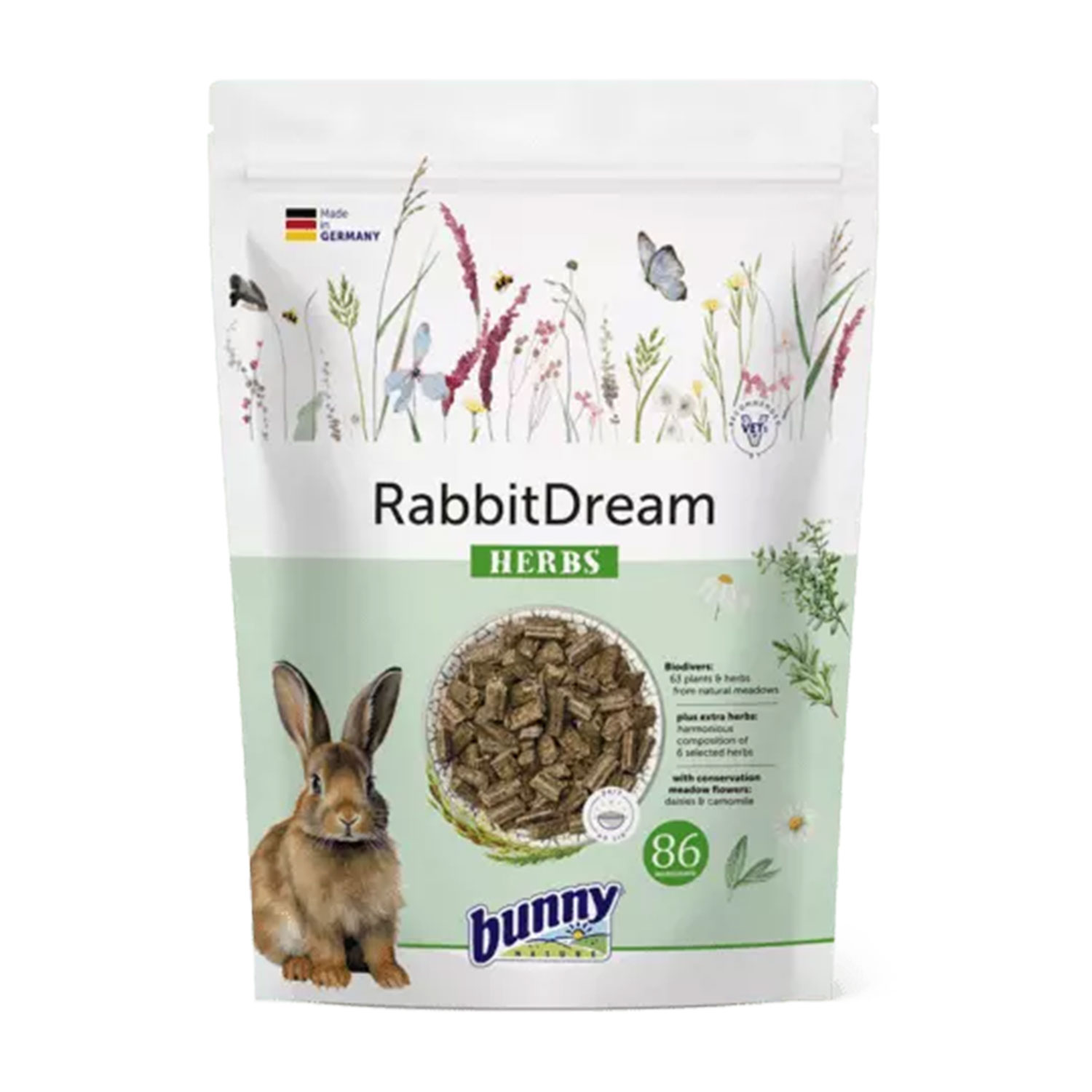Bunny Sogno per conigli Herbs 600gr