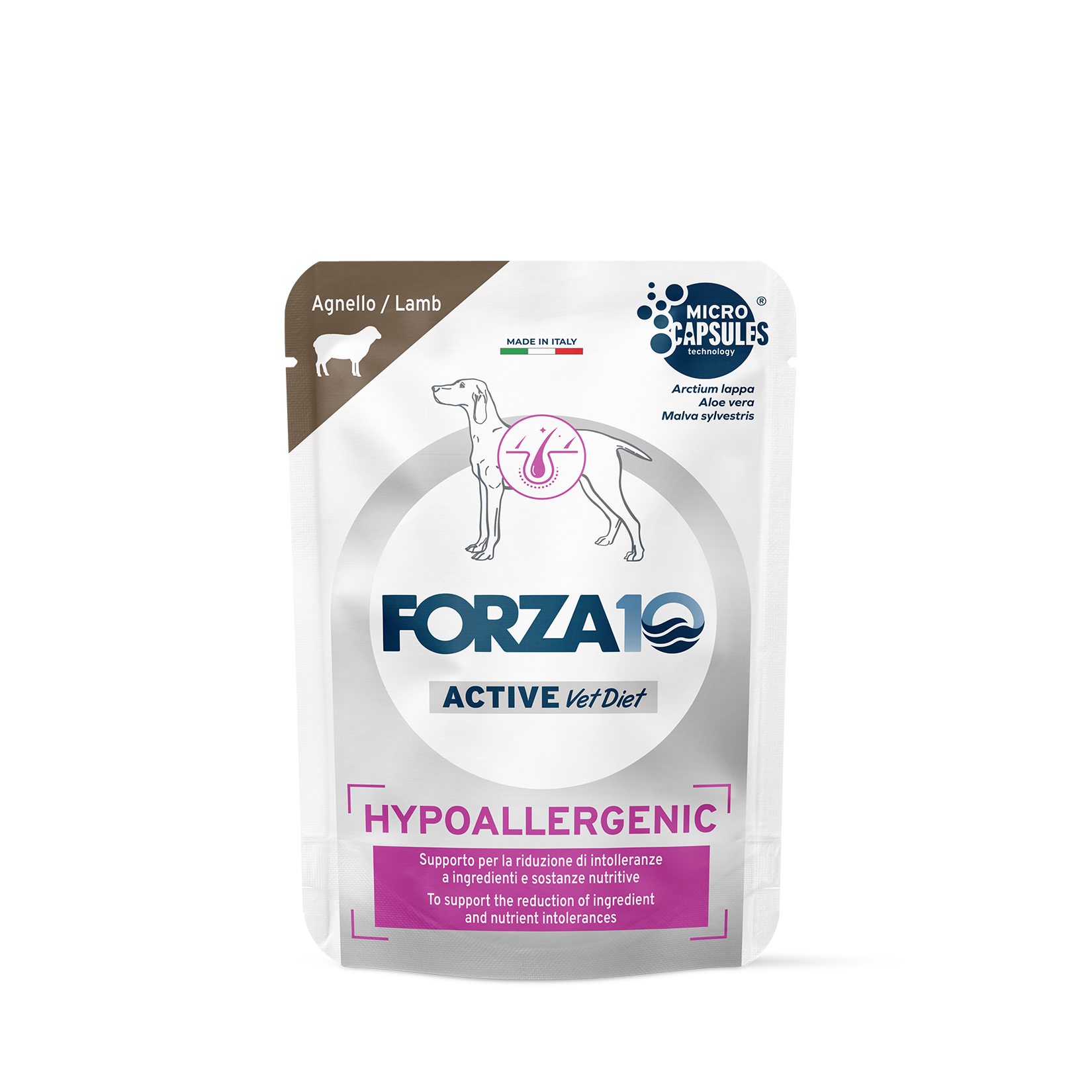 Forza10 Active Vet Diet Dog Adult Hypoallergenic con Agnello 100 gr
