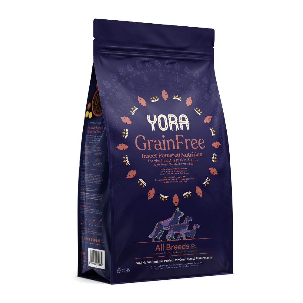 Yora Dog All breeds Grain Free Insect 12 kg