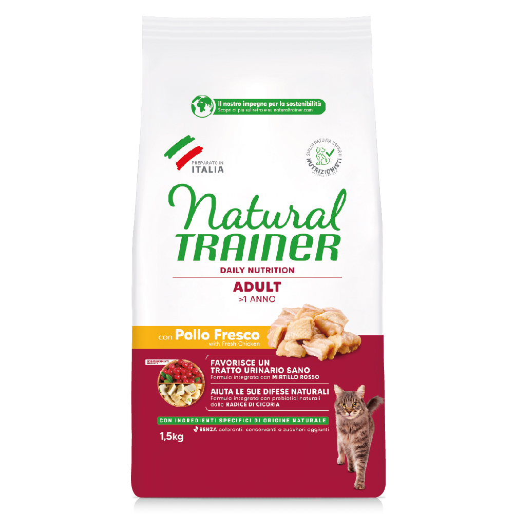 Natural Trainer Cat Adult al Pollo 1,5 Kg