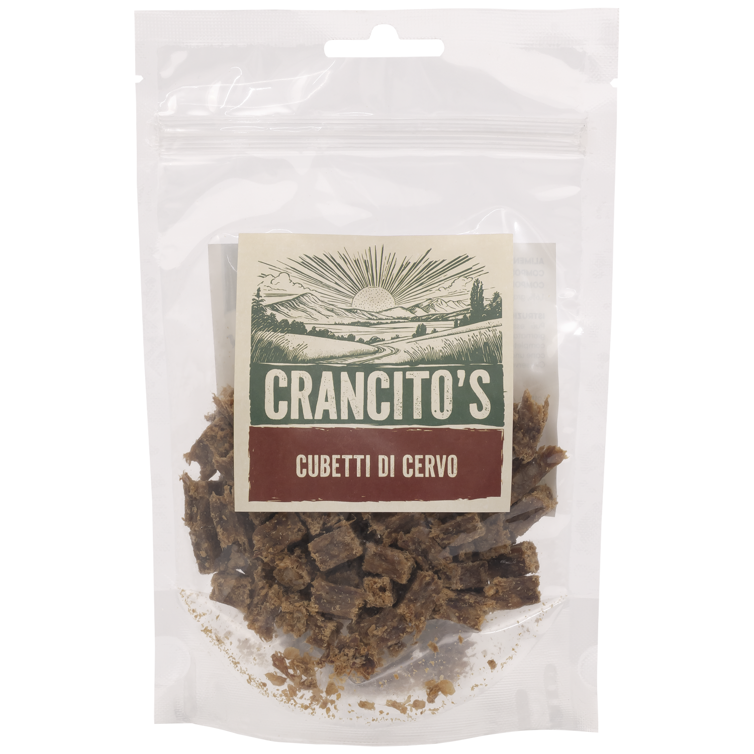 Crancito's Dog Adult Cubetti di cervo 80gr