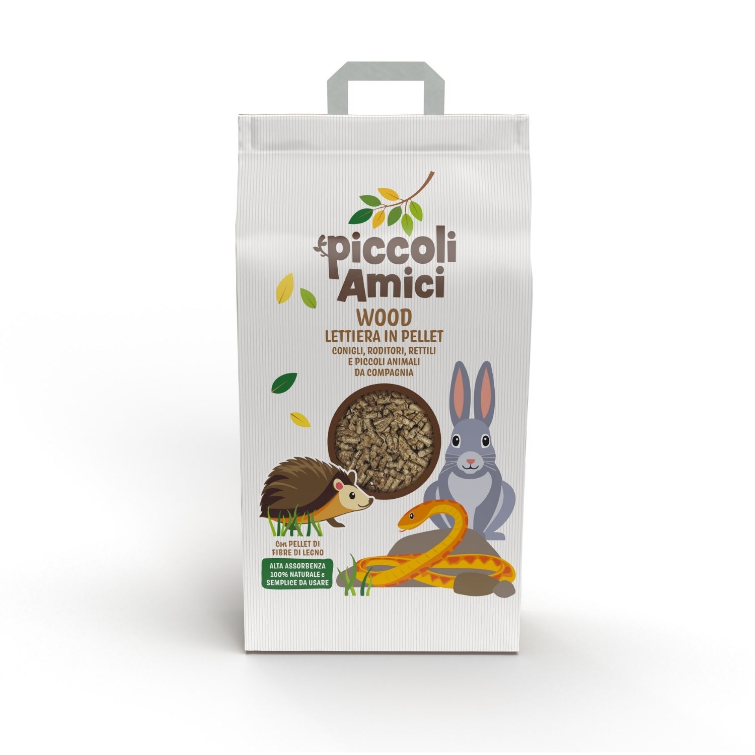 Piccoli Amici Lettiera in Pellet Wood 5 kg img