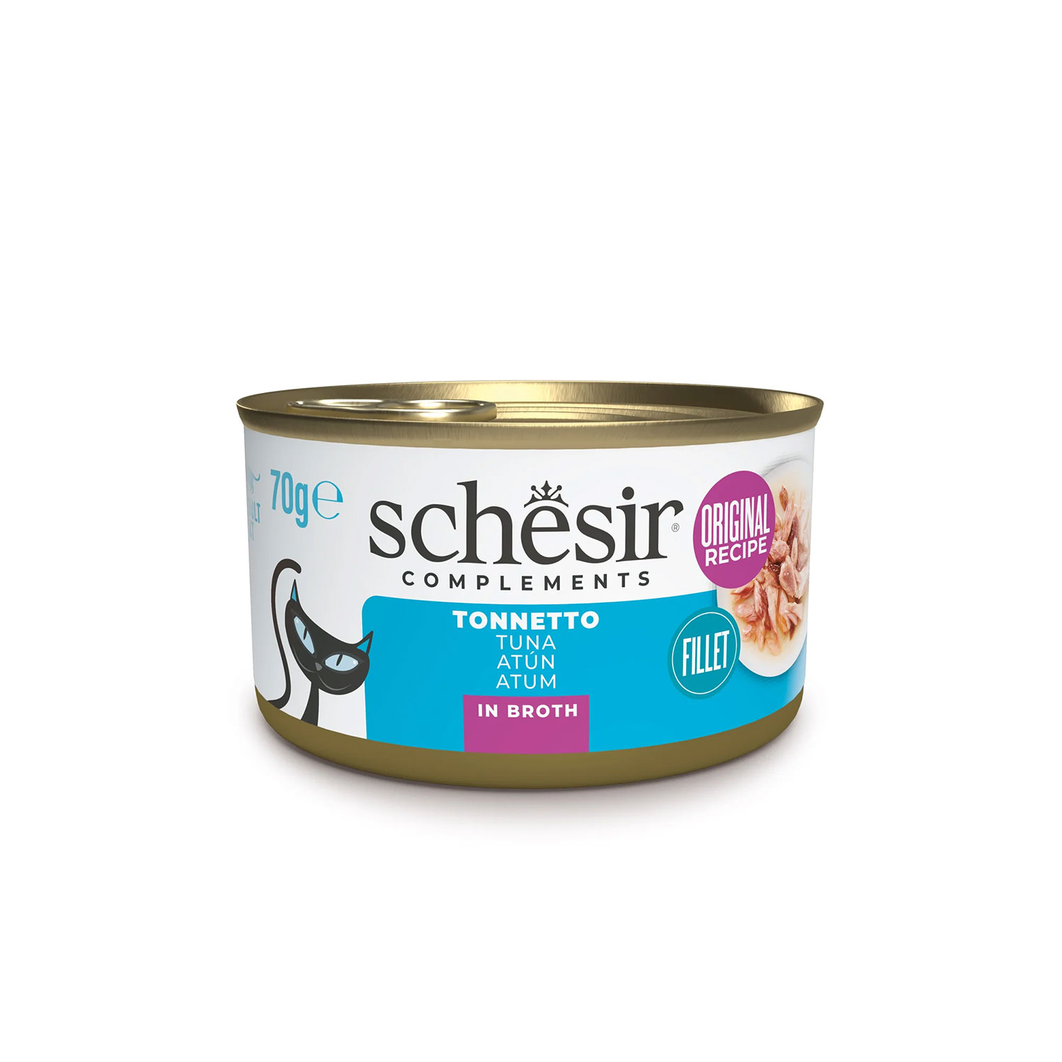 Schesir Cat Tonnetto in brodo 70 gr