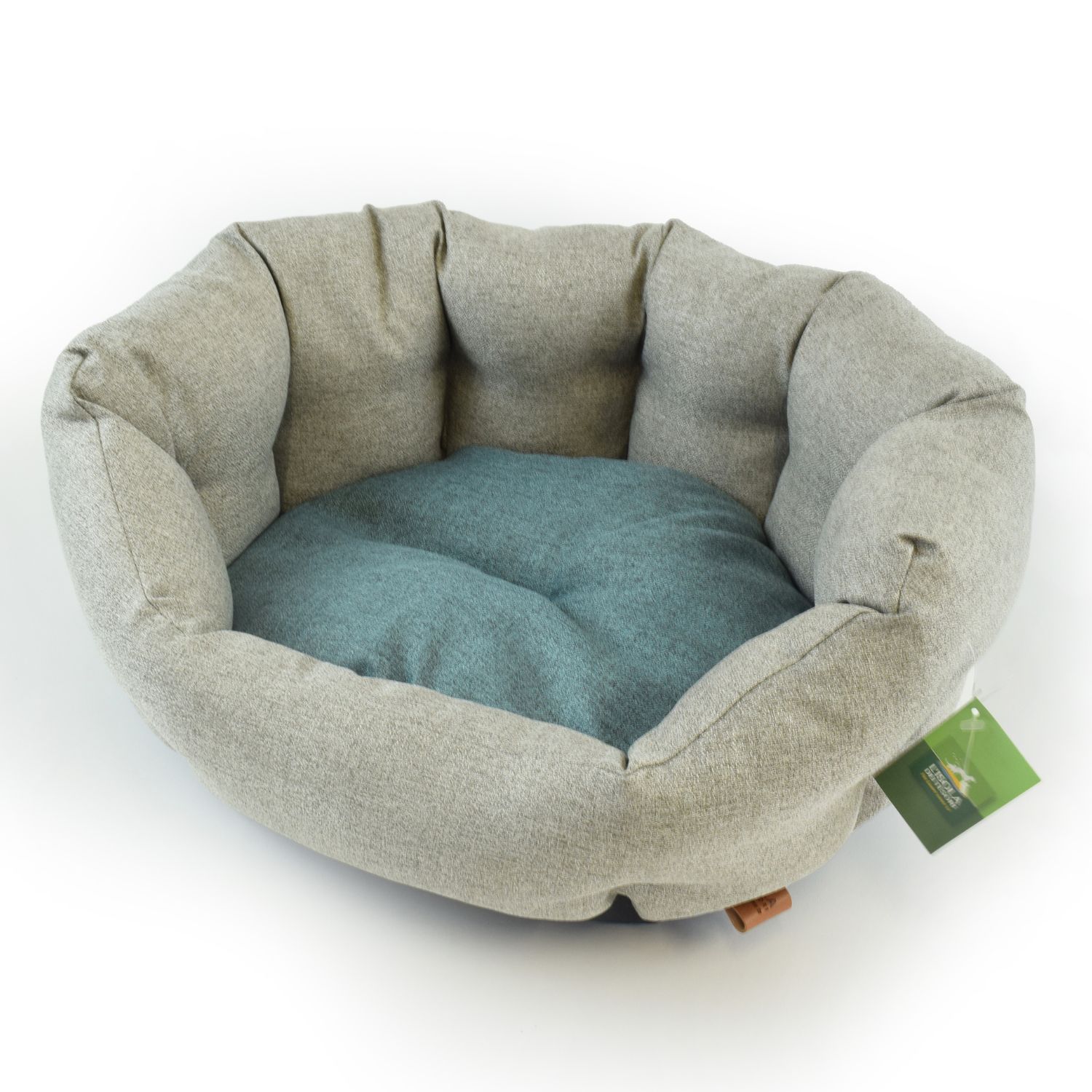L'Isola dei Tesori Cuccia Soft Bicolor Grigia diam 65 cm img